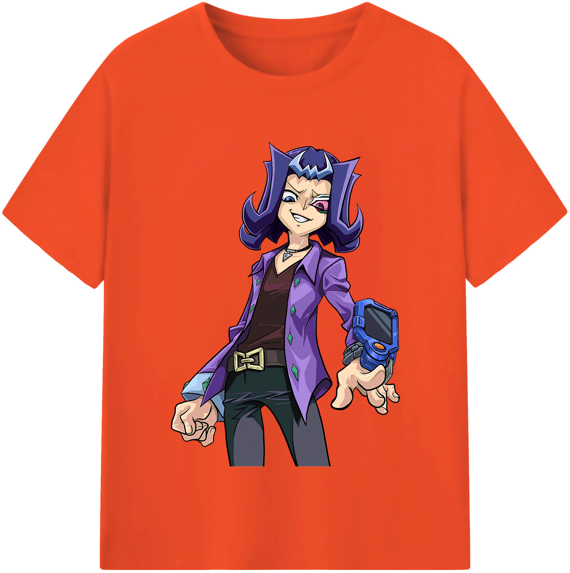 （画像用） 遊☆戯☆王 Yu-Gi-Oh! 綿100％半袖Tシャツ（フロントプリント）