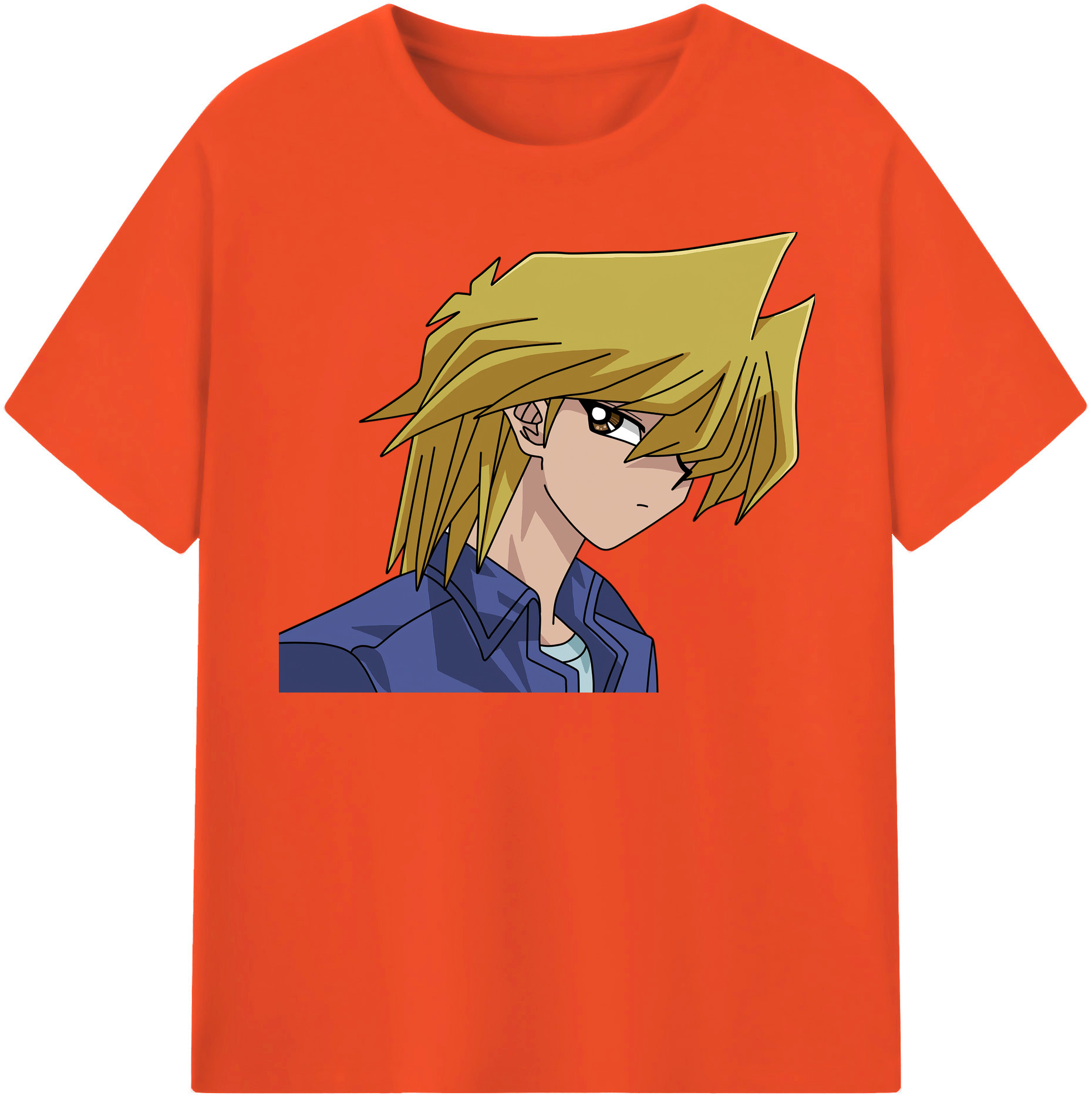 （画像用） 遊☆戯☆王 Yu-Gi-Oh! 綿100％半袖Tシャツ（フロントプリント）