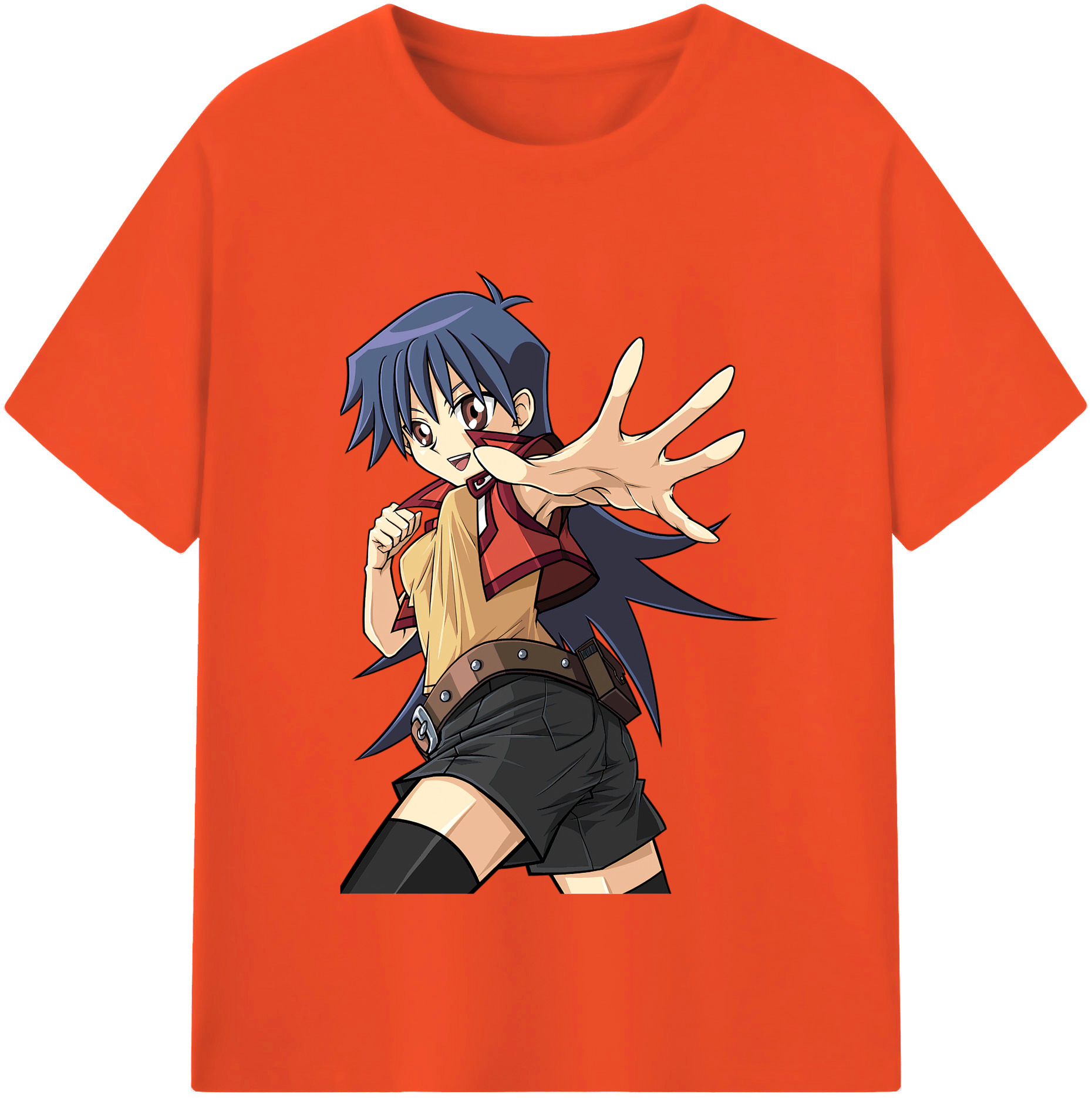 （画像用） 遊☆戯☆王 Yu-Gi-Oh! 綿100％半袖Tシャツ（フロントプリント）