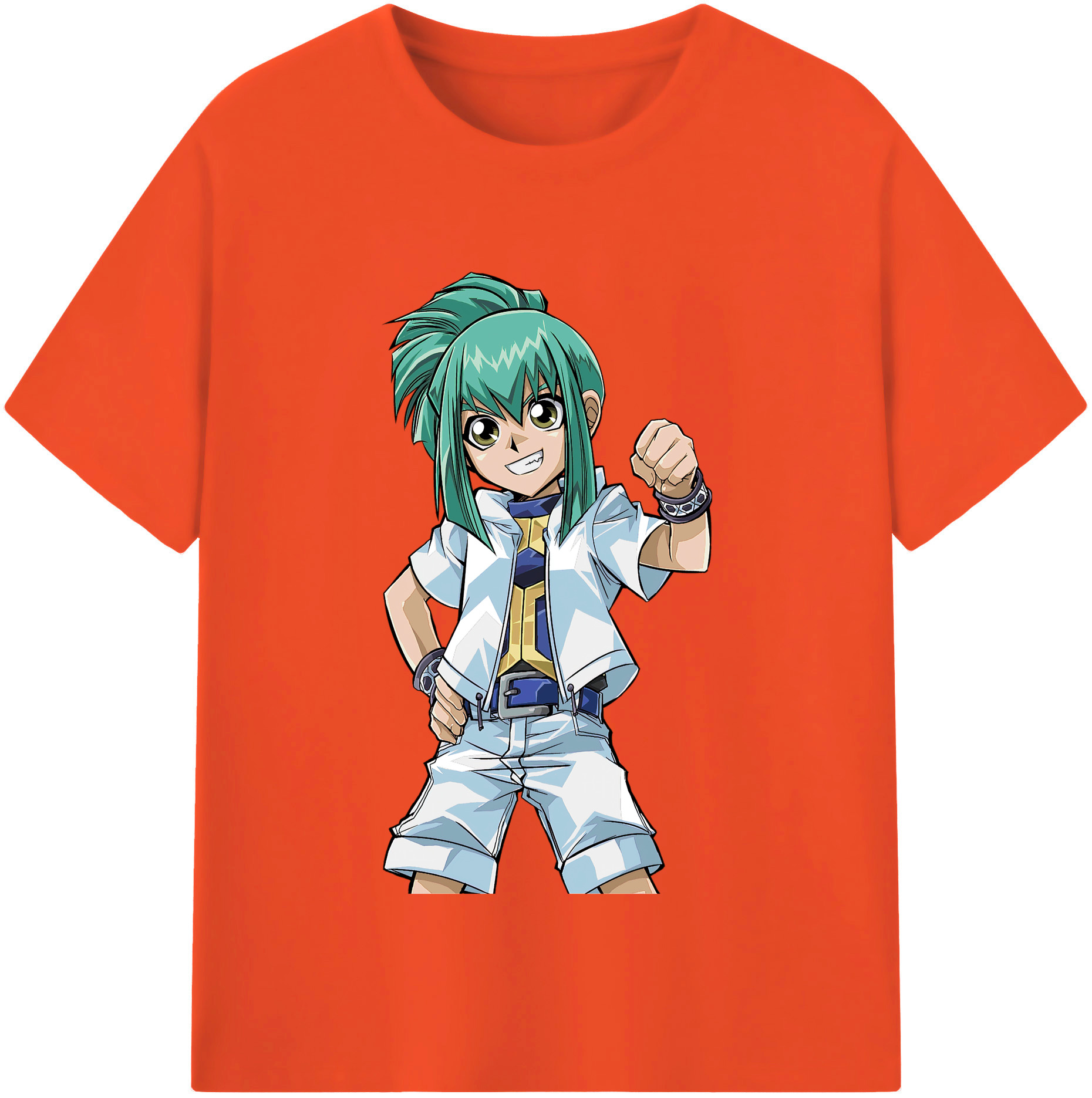 （画像用） 遊☆戯☆王 Yu-Gi-Oh! 綿100％半袖Tシャツ（フロントプリント）