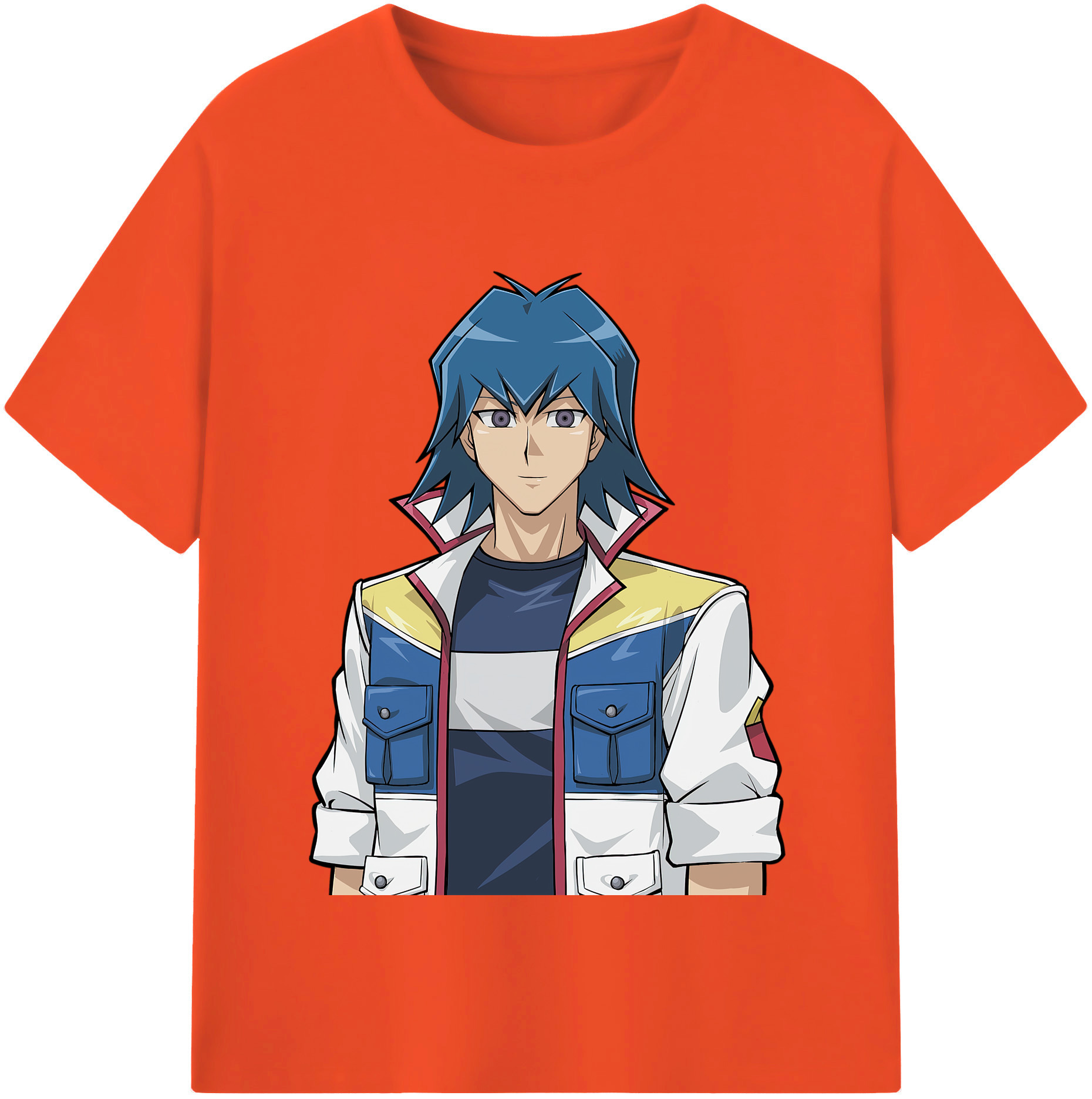 （画像用） 遊☆戯☆王 Yu-Gi-Oh! 綿100％半袖Tシャツ（フロントプリント）