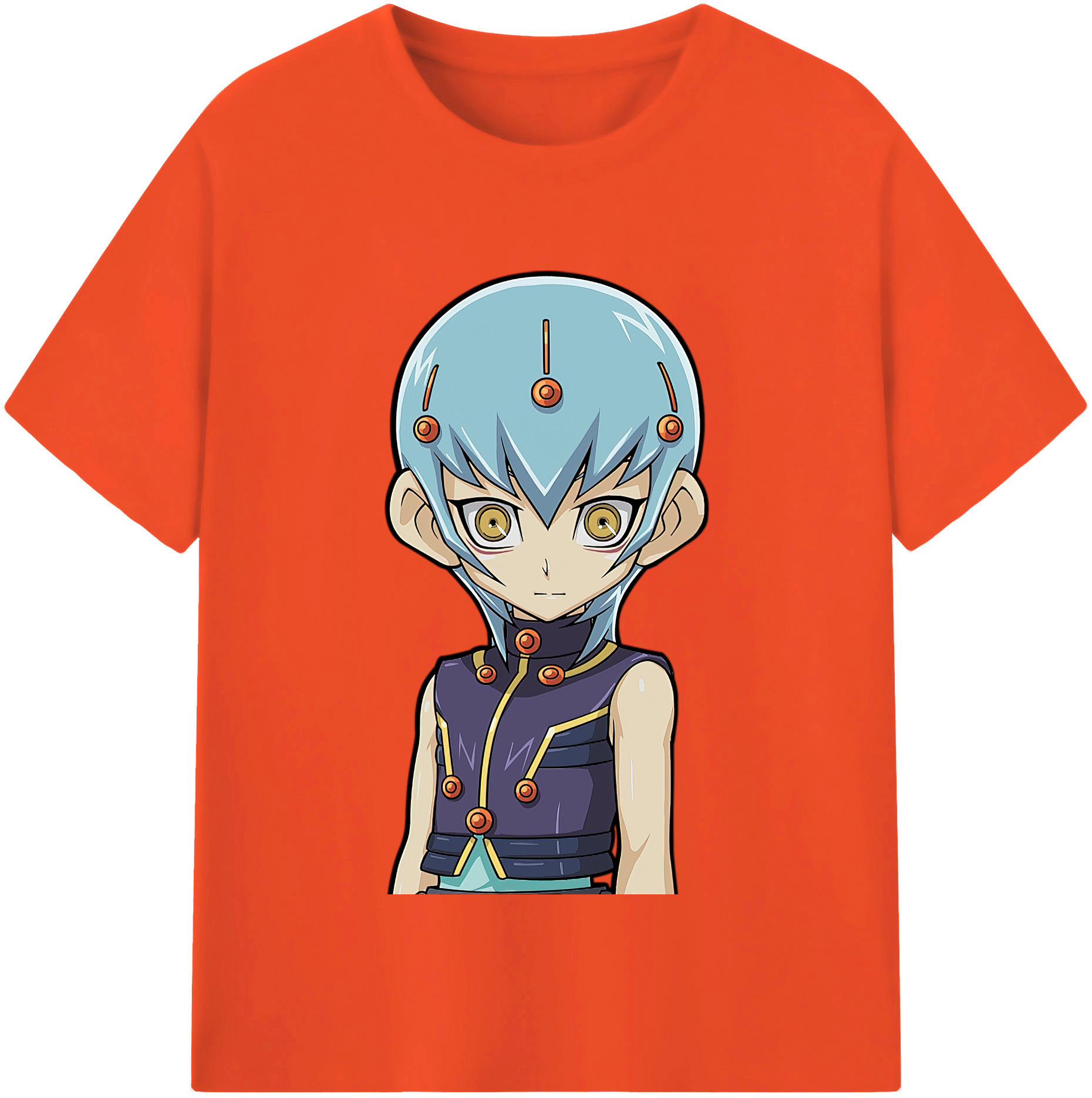 （画像用） 遊☆戯☆王 Yu-Gi-Oh! 綿100％半袖Tシャツ（フロントプリント）