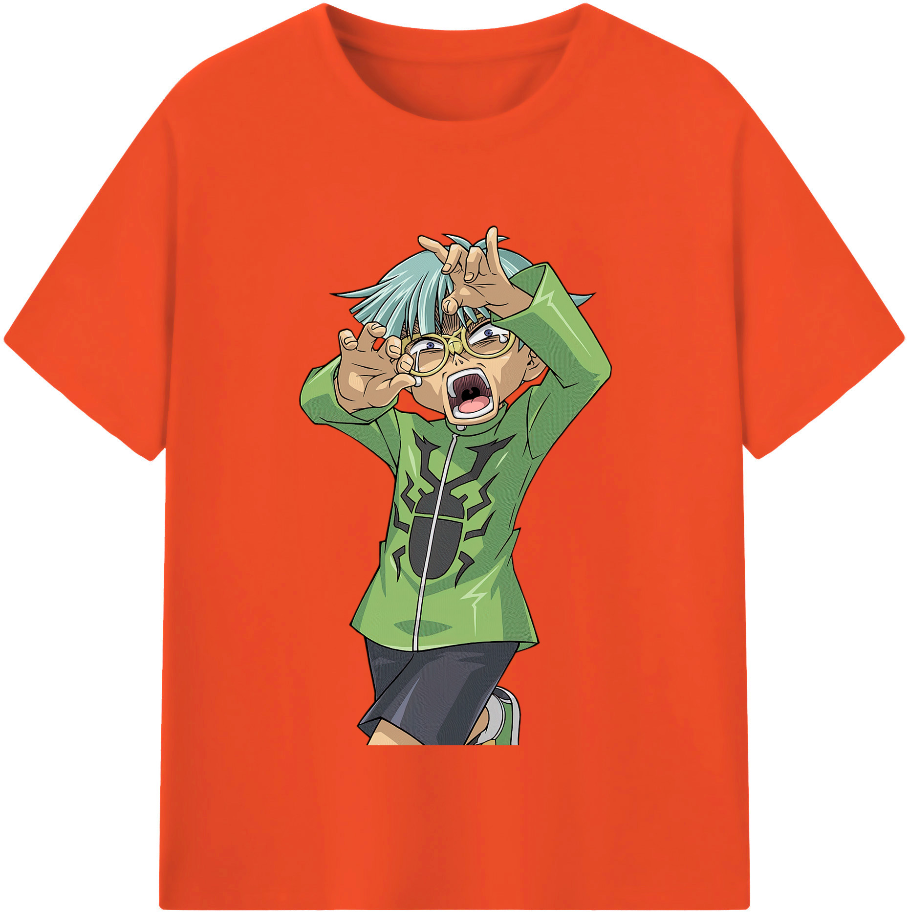 （画像用） 遊☆戯☆王 Yu-Gi-Oh! 綿100％半袖Tシャツ（フロントプリント）