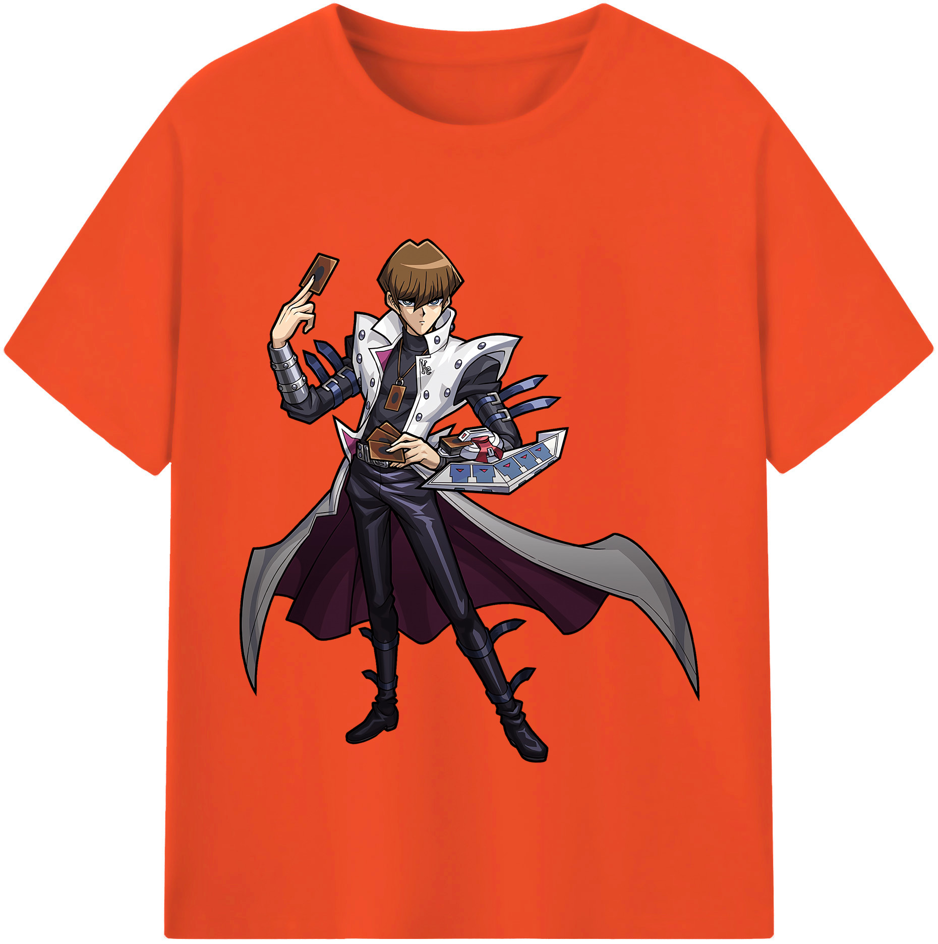 （画像用） 遊☆戯☆王 Yu-Gi-Oh! 綿100％半袖Tシャツ（フロントプリント）