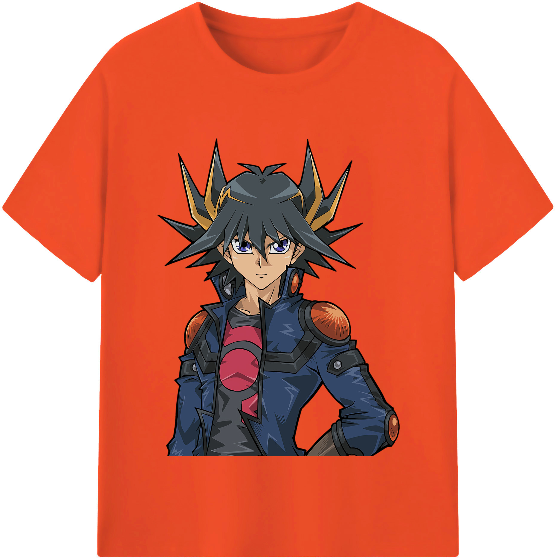（画像用） 遊☆戯☆王 Yu-Gi-Oh! 綿100％半袖Tシャツ（フロントプリント）