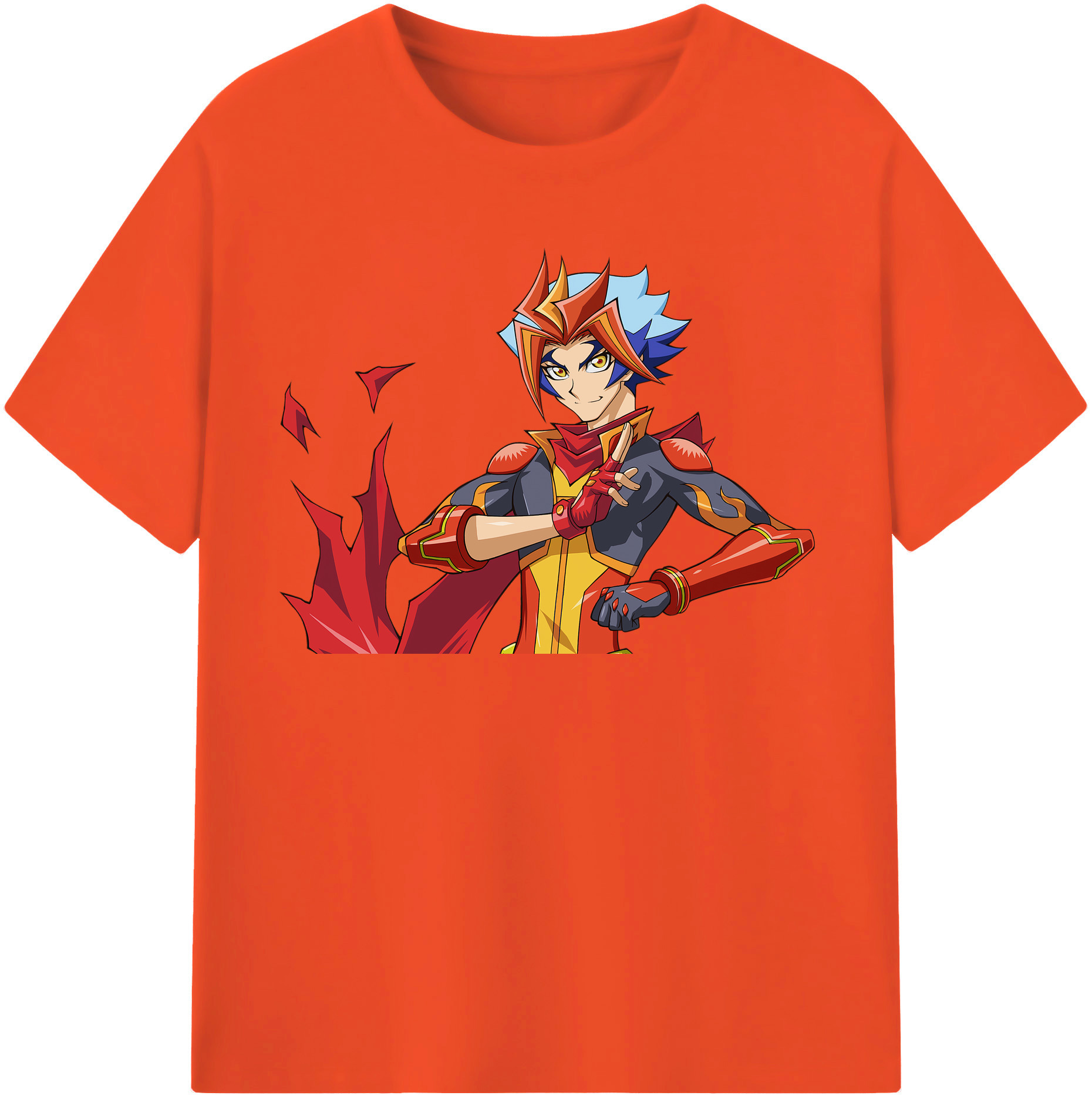 （画像用） 遊☆戯☆王 Yu-Gi-Oh! 綿100％半袖Tシャツ（フロントプリント）