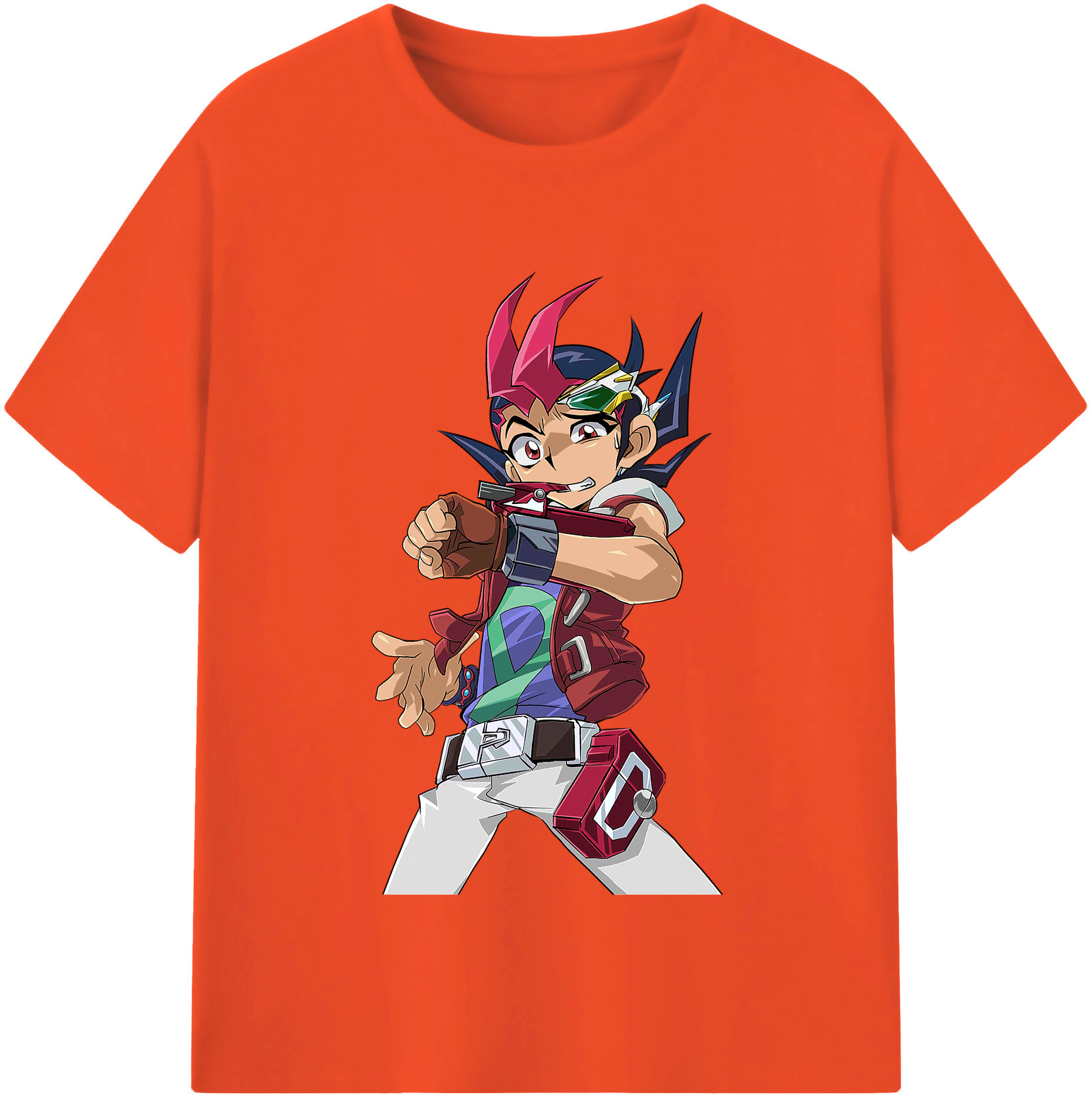 （画像用） 遊☆戯☆王 Yu-Gi-Oh! 綿100％半袖Tシャツ（フロントプリント）