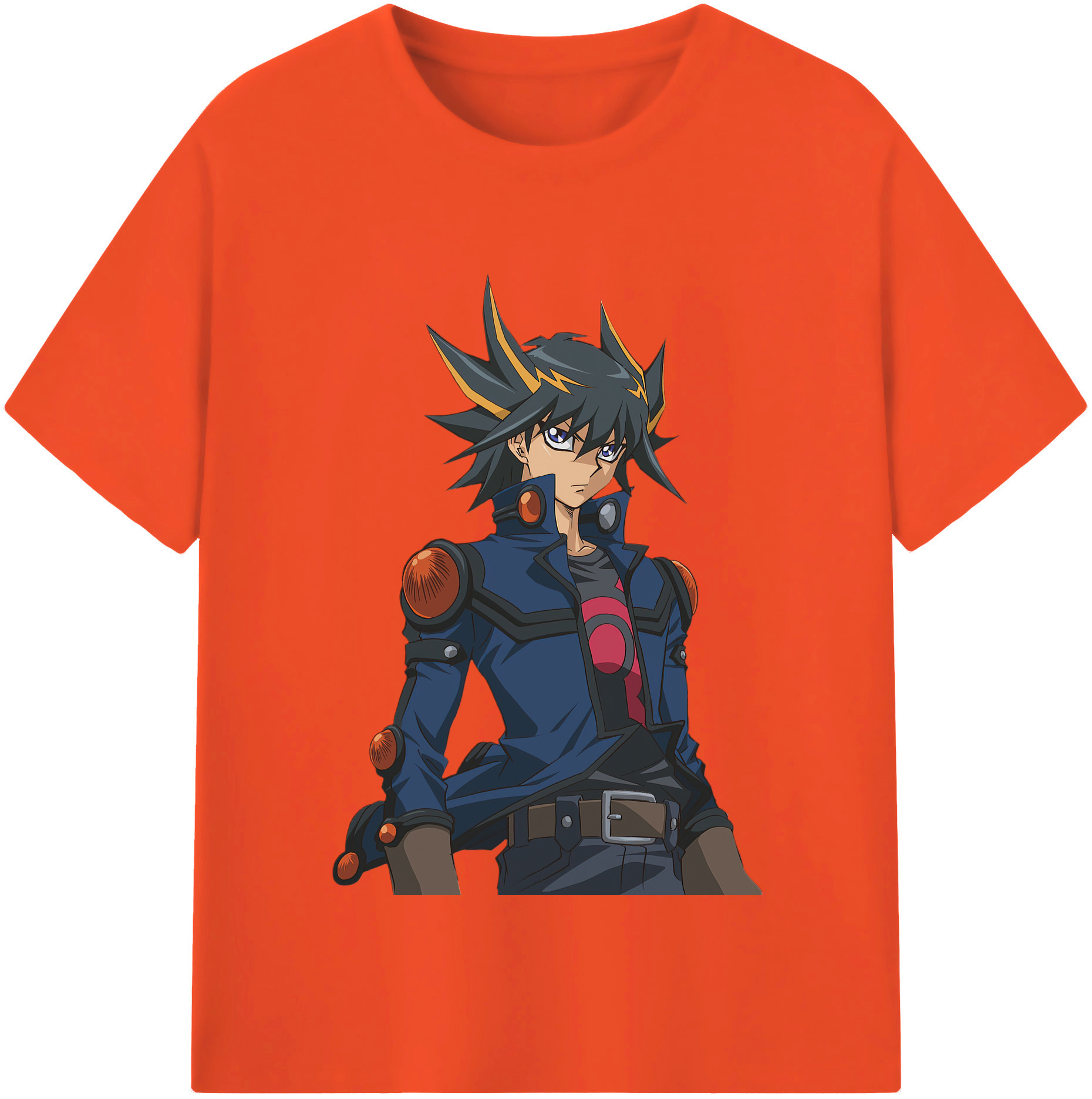（画像用） 遊☆戯☆王 Yu-Gi-Oh! 綿100％半袖Tシャツ（フロントプリント）