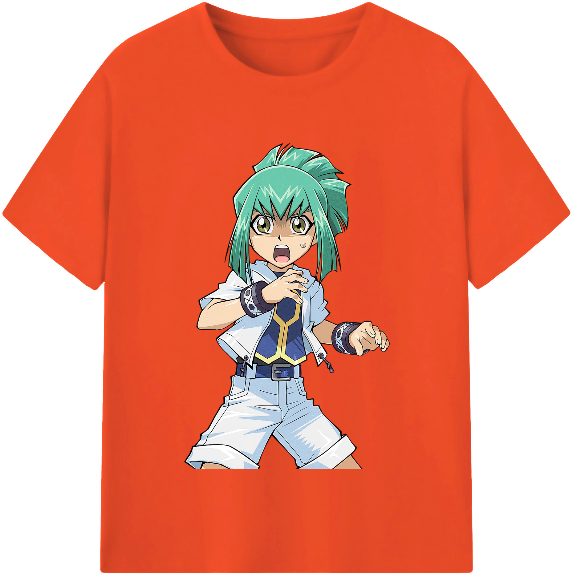 （画像用） 遊☆戯☆王 Yu-Gi-Oh! 綿100％半袖Tシャツ（フロントプリント）