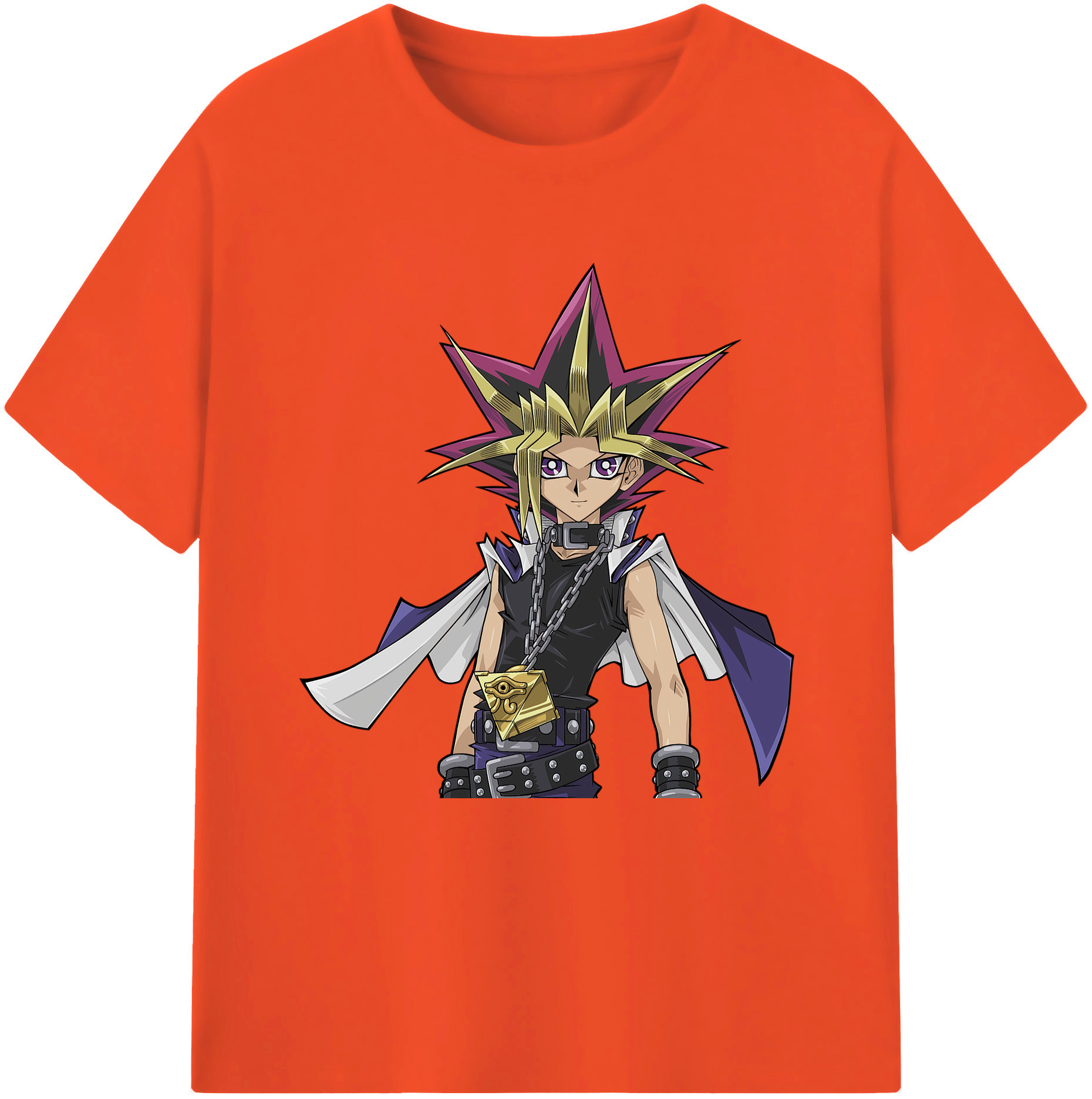 （画像用） 遊☆戯☆王 Yu-Gi-Oh! 綿100％半袖Tシャツ（フロントプリント）