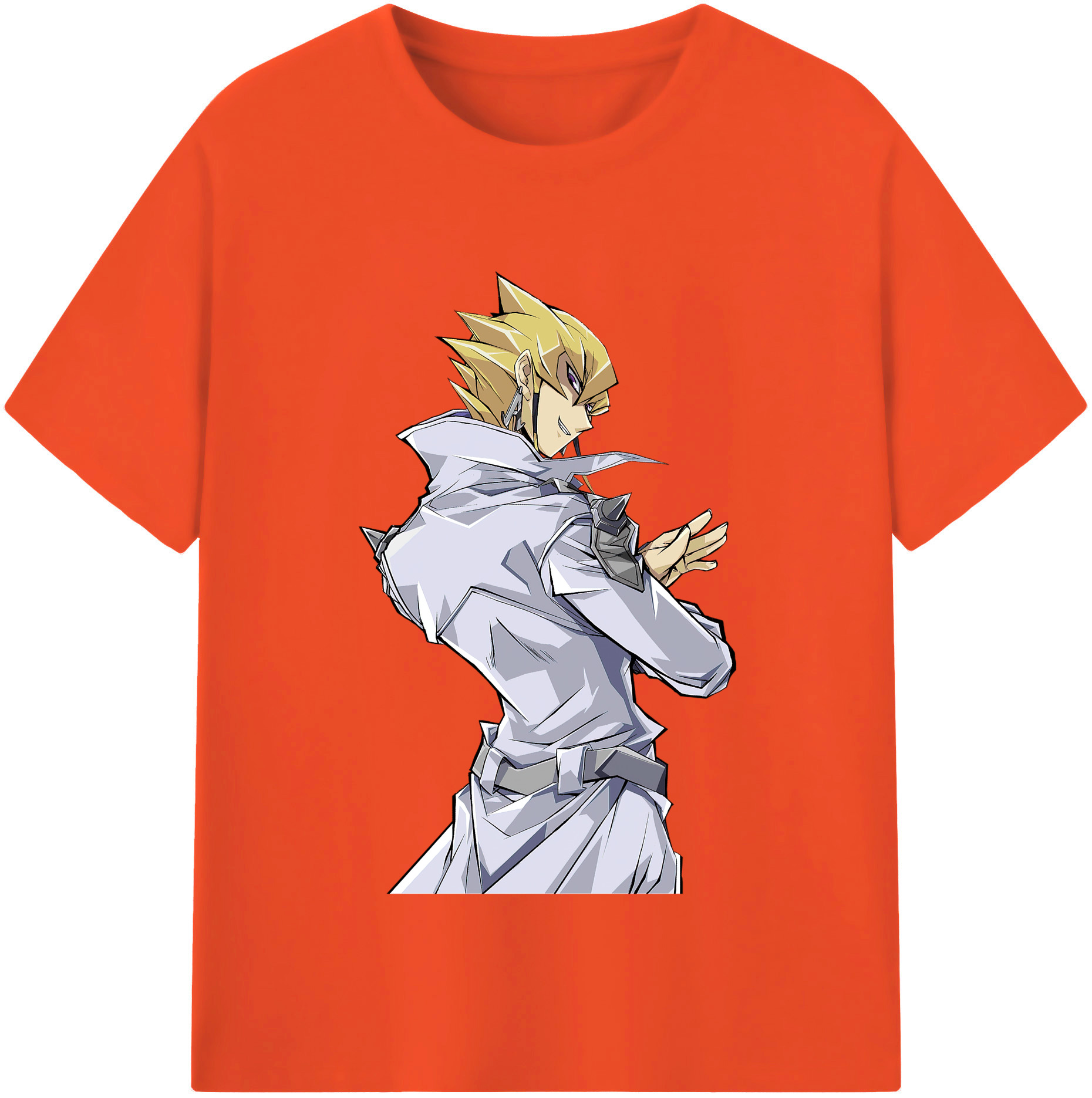 （画像用） 遊☆戯☆王 Yu-Gi-Oh! 綿100％半袖Tシャツ（フロントプリント）