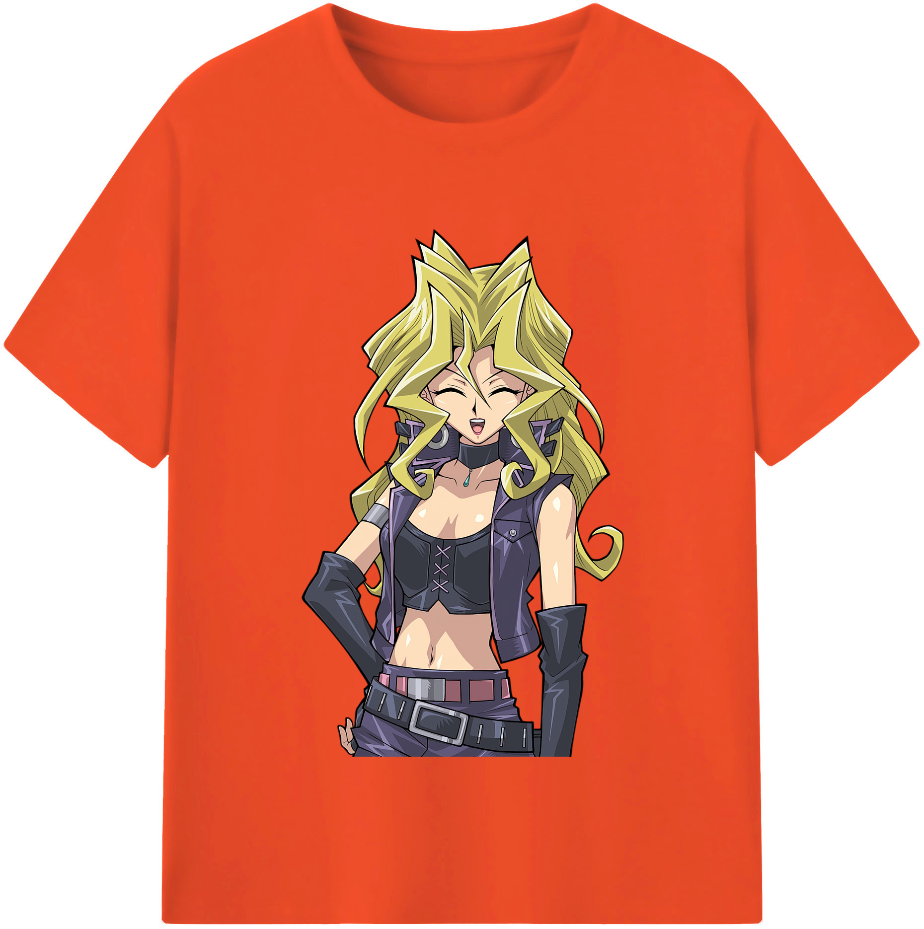 （画像用） 遊☆戯☆王 Yu-Gi-Oh! 綿100％半袖Tシャツ（フロントプリント）