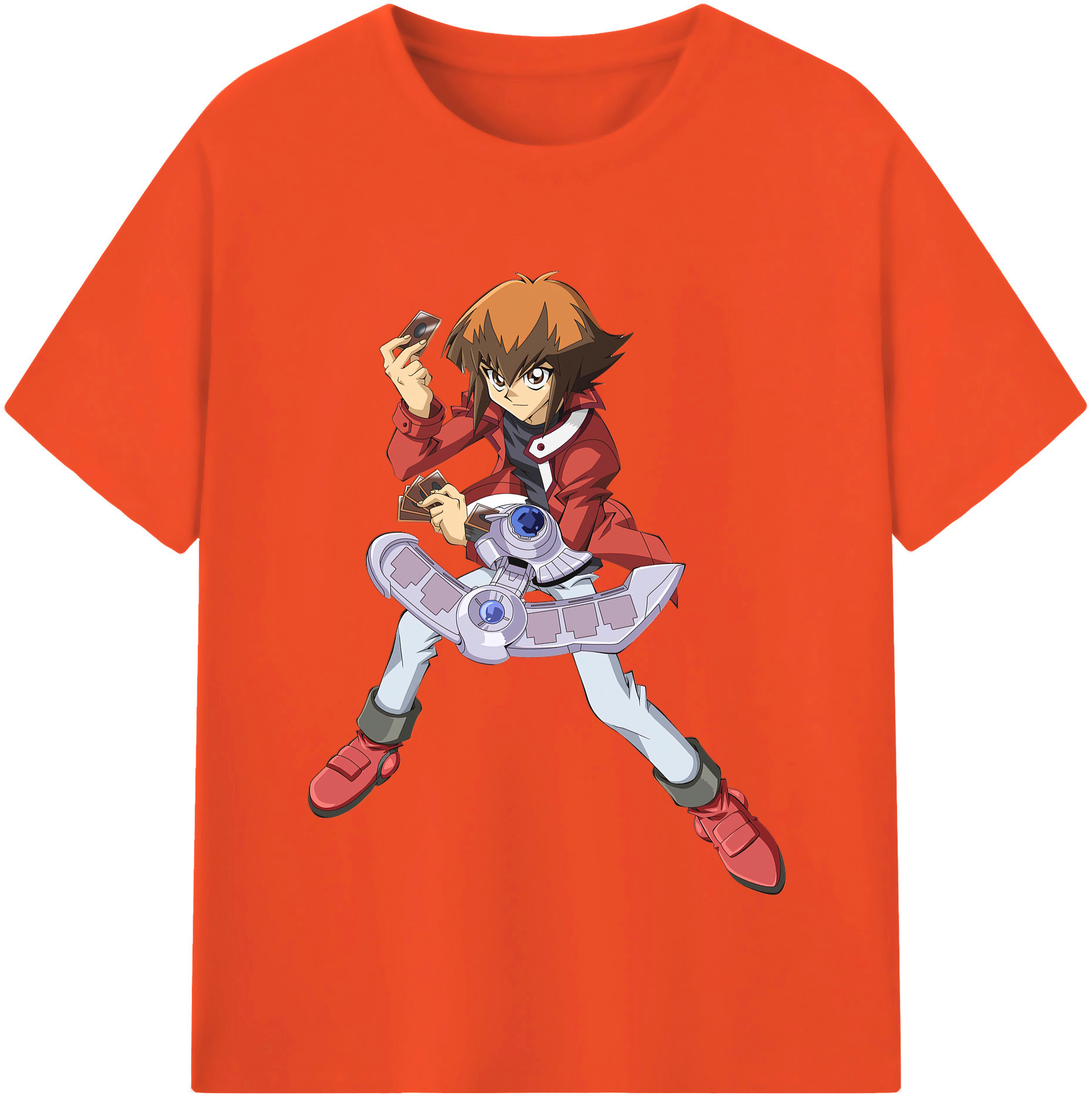 （画像用） 遊☆戯☆王 Yu-Gi-Oh! 綿100％半袖Tシャツ（フロントプリント）