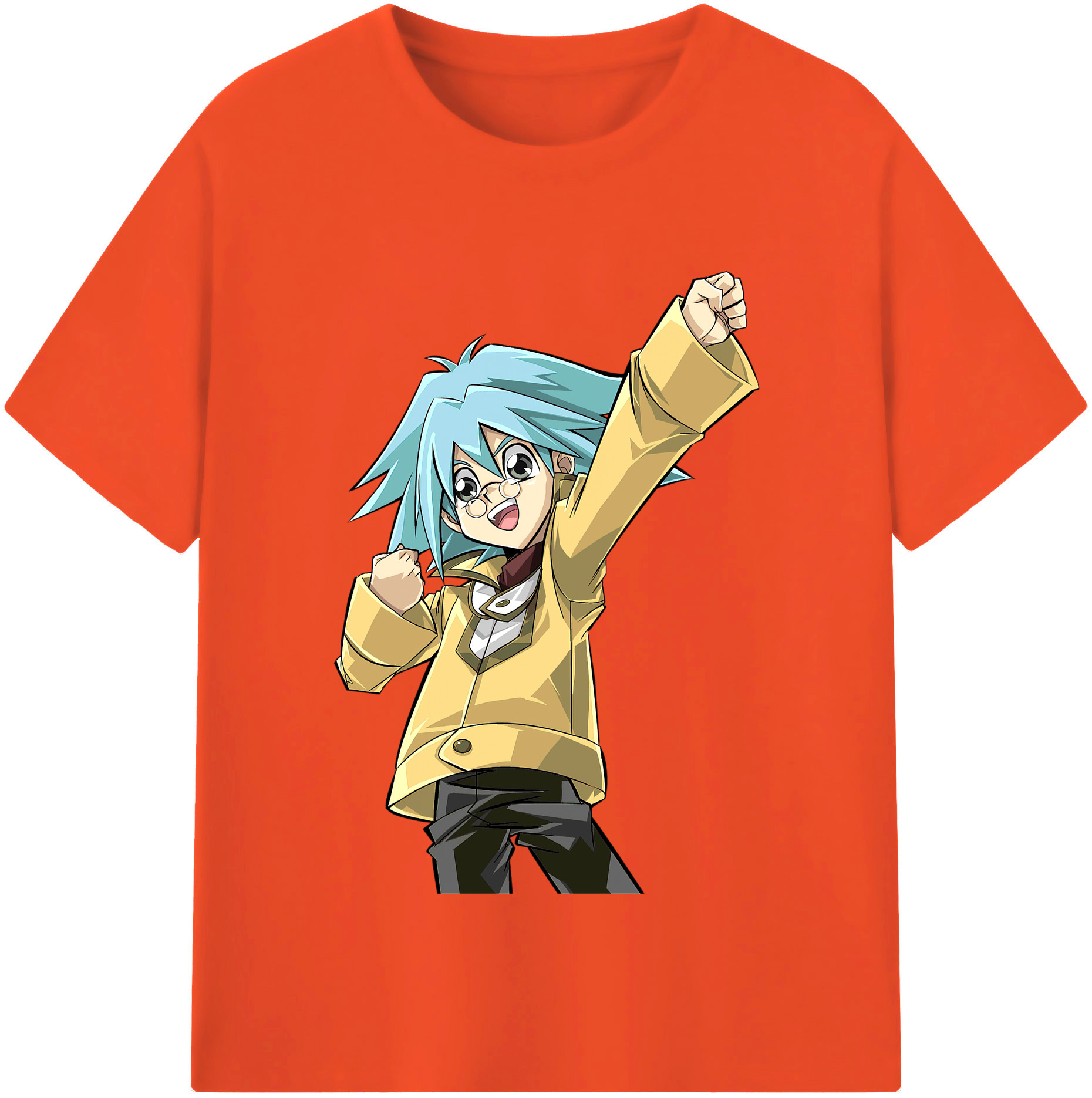 （画像用） 遊☆戯☆王 Yu-Gi-Oh! 綿100％半袖Tシャツ（フロントプリント）