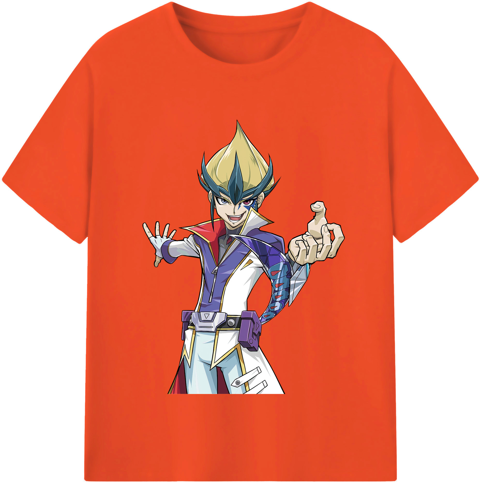 （画像用） 遊☆戯☆王 Yu-Gi-Oh! 綿100％半袖Tシャツ（フロントプリント）