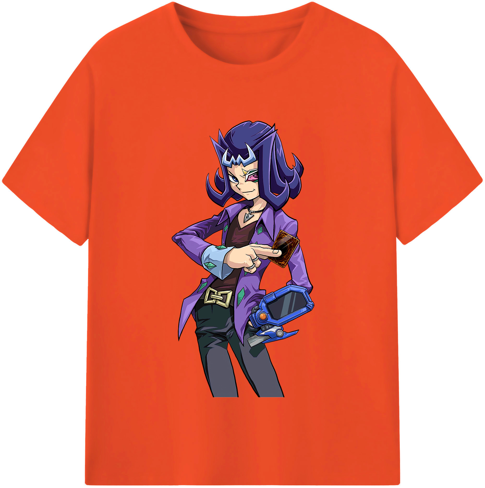 （画像用） 遊☆戯☆王 Yu-Gi-Oh! 綿100％半袖Tシャツ（フロントプリント）