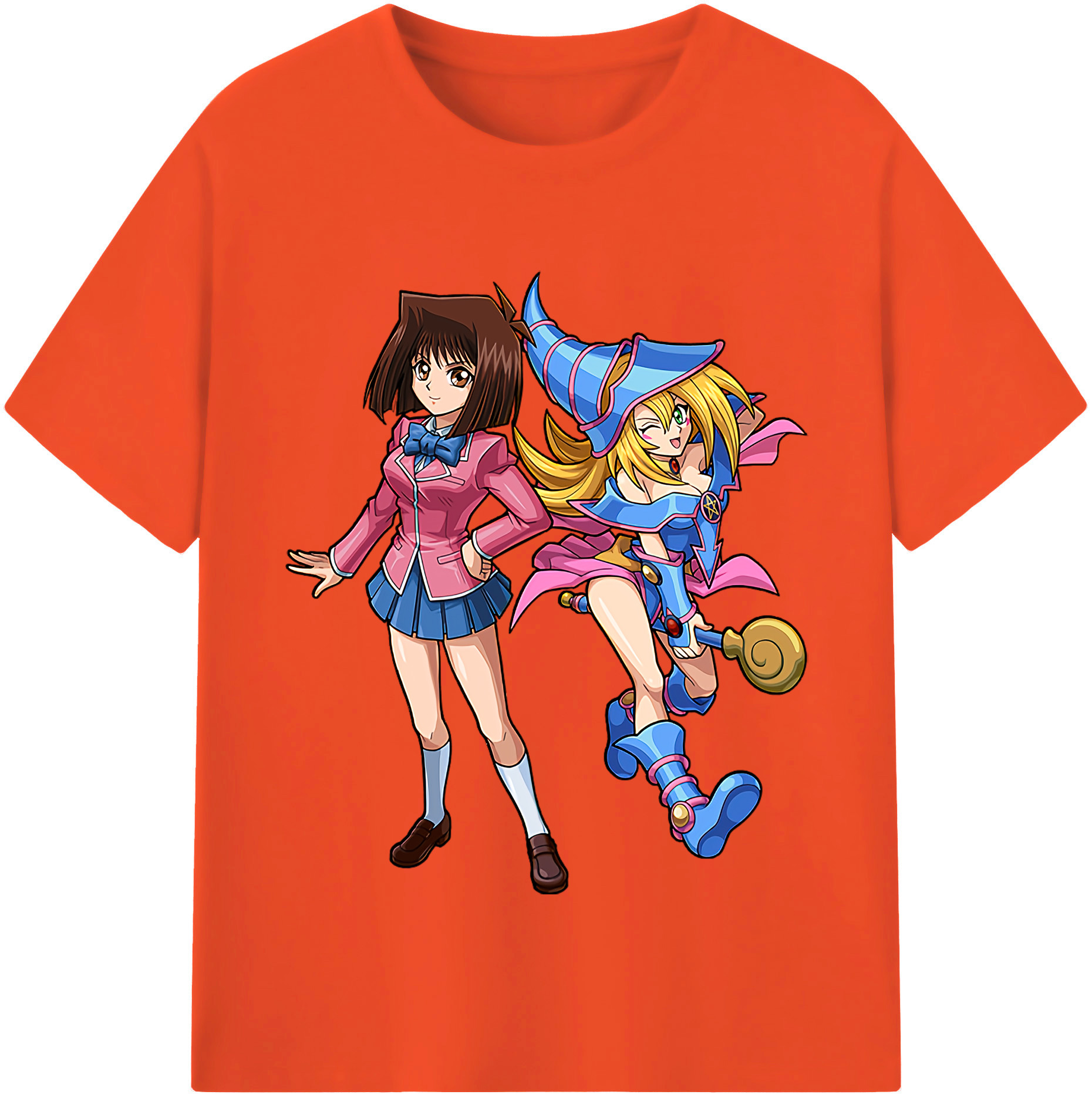 （画像用） 遊☆戯☆王 Yu-Gi-Oh! 綿100％半袖Tシャツ（フロントプリント）