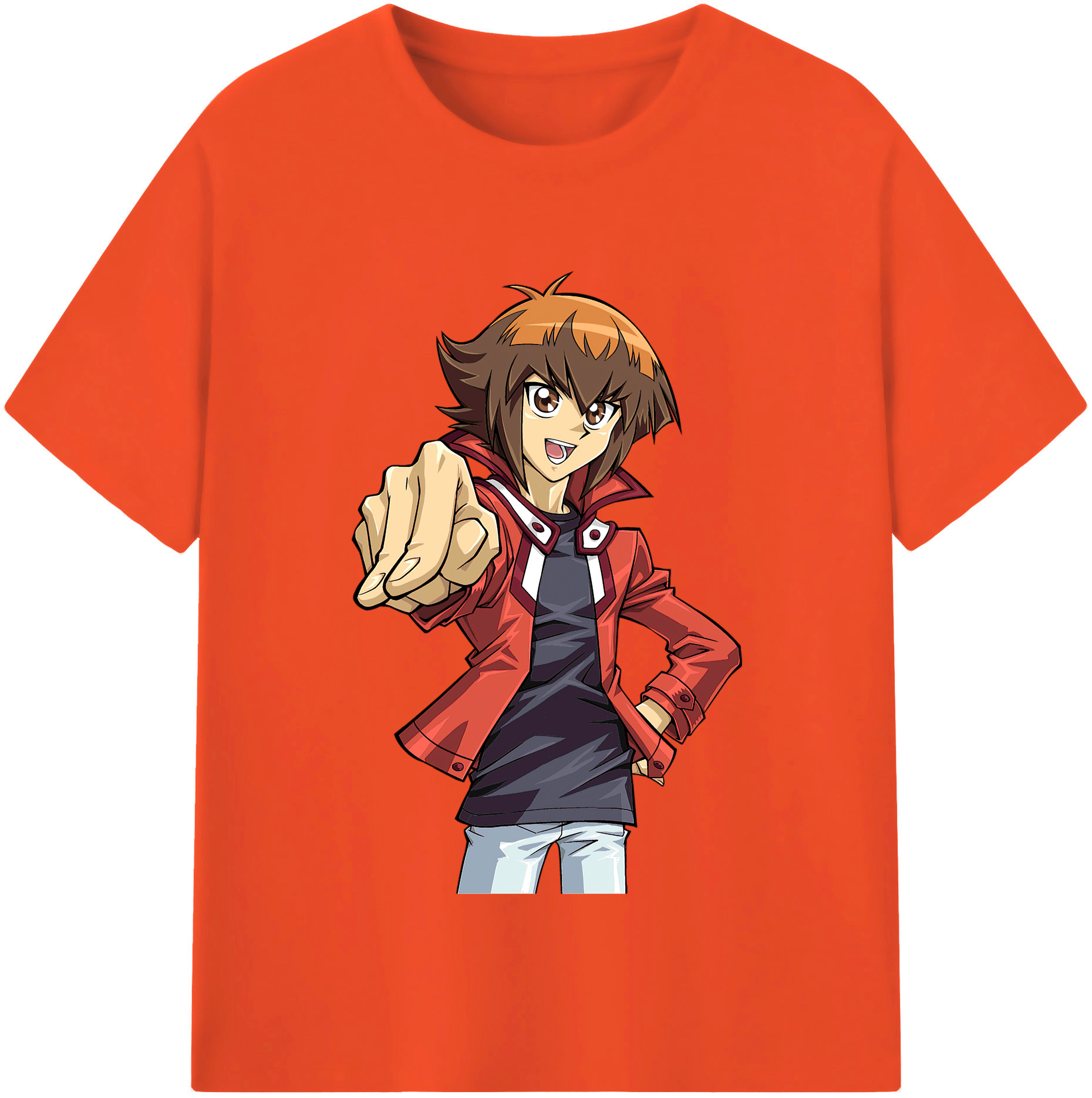 （画像用） 遊☆戯☆王 Yu-Gi-Oh! 綿100％半袖Tシャツ（フロントプリント）