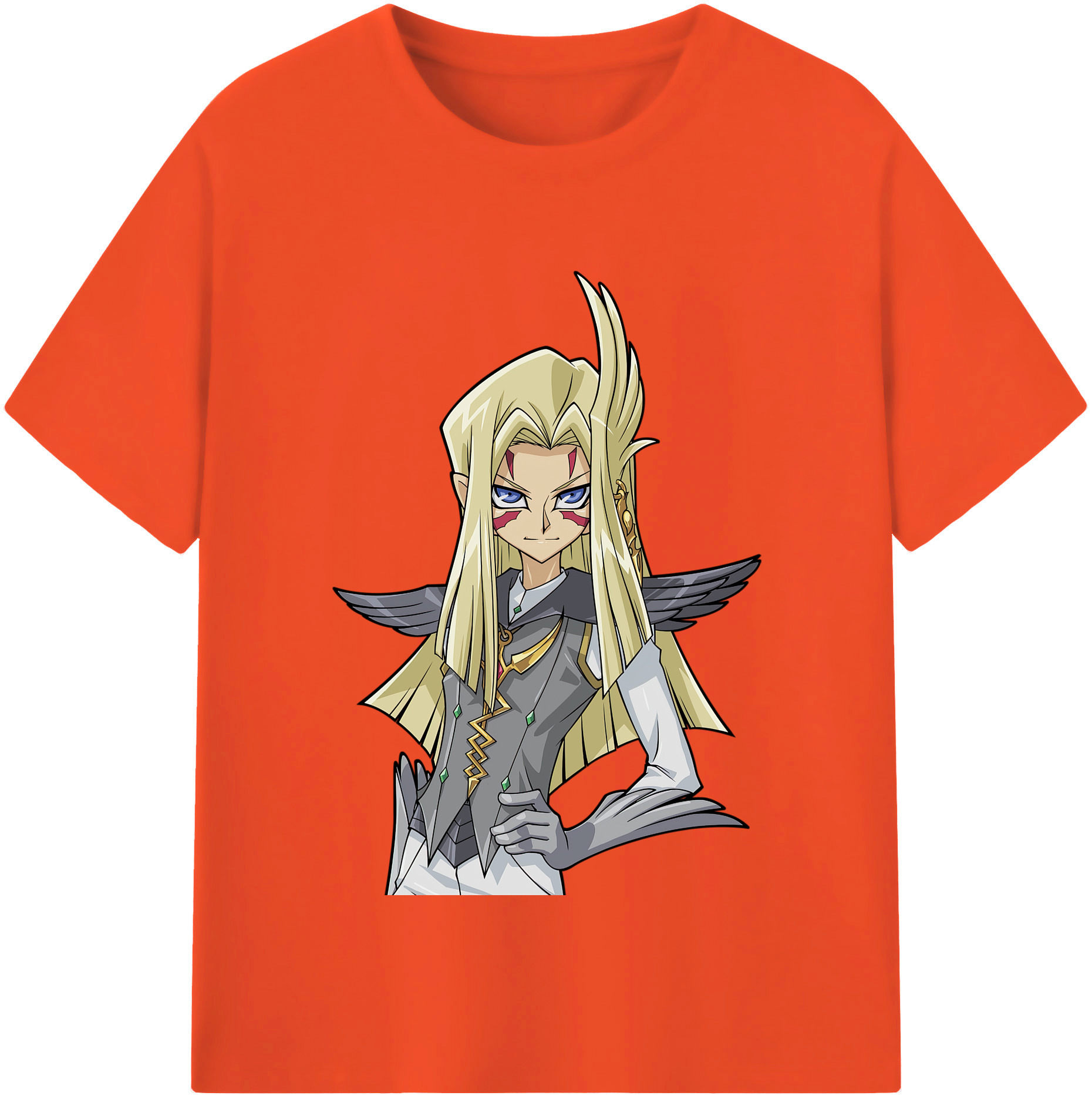 （画像用） 遊☆戯☆王 Yu-Gi-Oh! 綿100％半袖Tシャツ（フロントプリント）