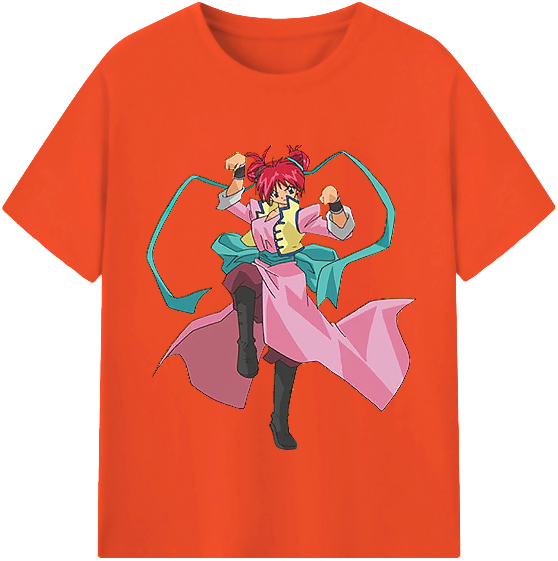 （画像用） 遊☆戯☆王 Yu-Gi-Oh! 綿100％半袖Tシャツ（フロントプリント）