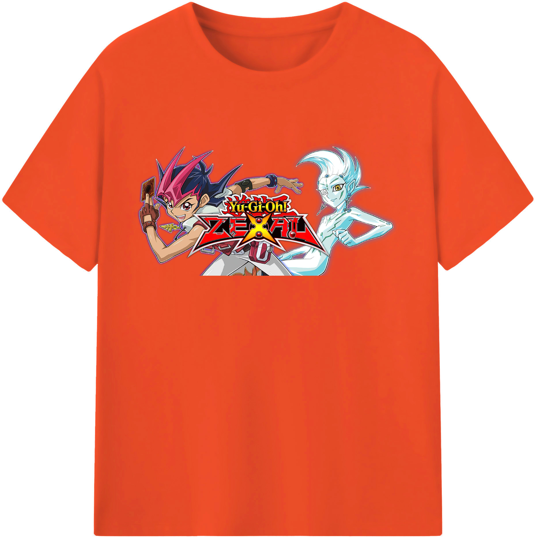 （画像用） 遊☆戯☆王 Yu-Gi-Oh! 綿100％半袖Tシャツ（フロントプリント）