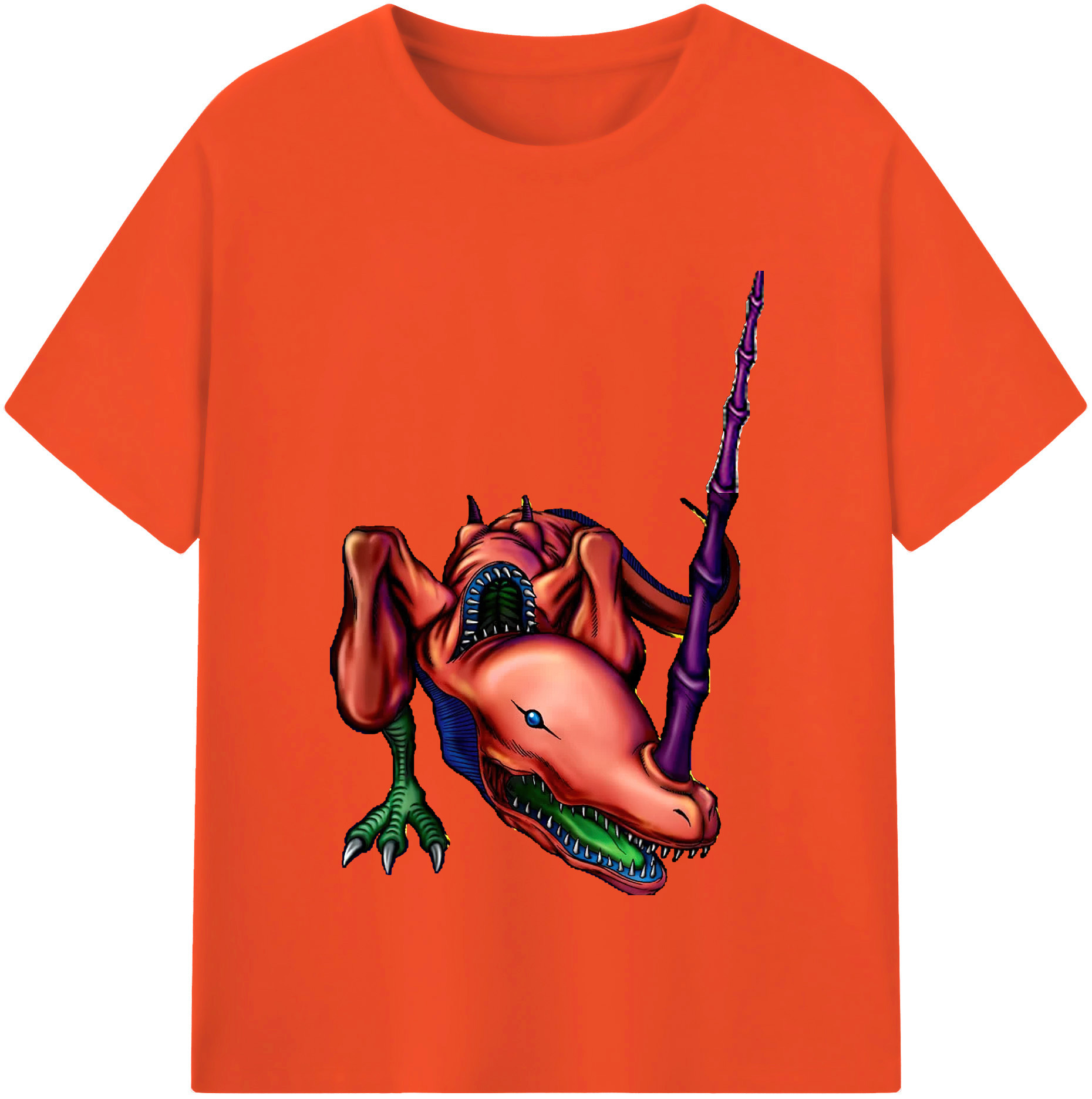（画像用） 遊☆戯☆王 Yu-Gi-Oh! 綿100％半袖Tシャツ（フロントプリント）