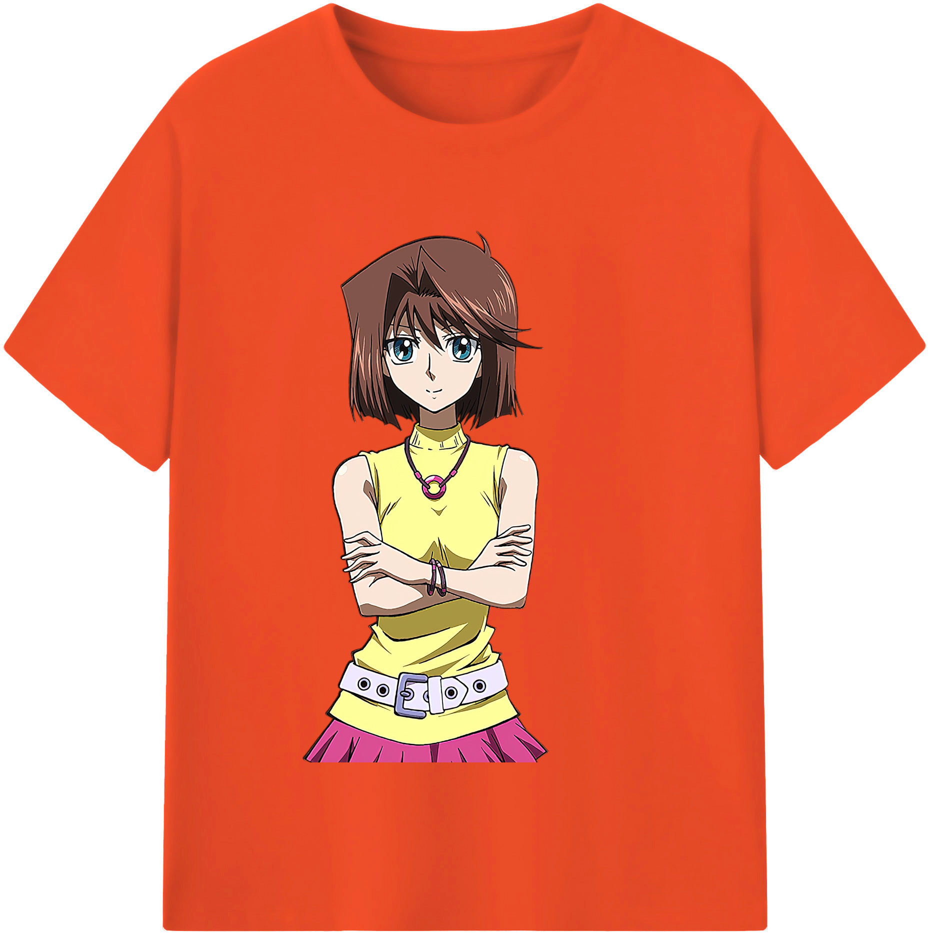 （画像用） 遊☆戯☆王 Yu-Gi-Oh! 綿100％半袖Tシャツ（フロントプリント）
