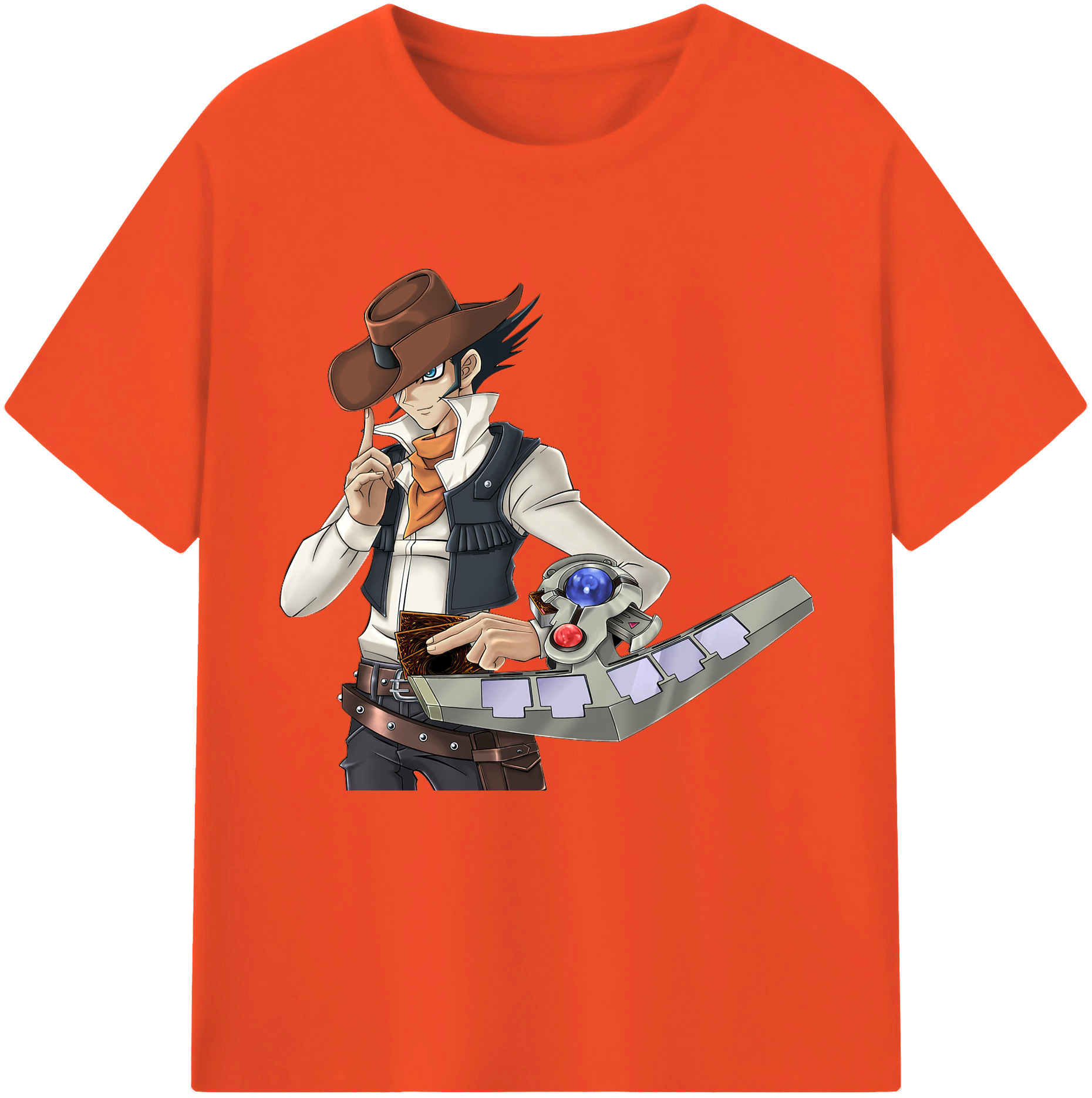 （画像用） 遊☆戯☆王 Yu-Gi-Oh! 綿100％半袖Tシャツ（フロントプリント）