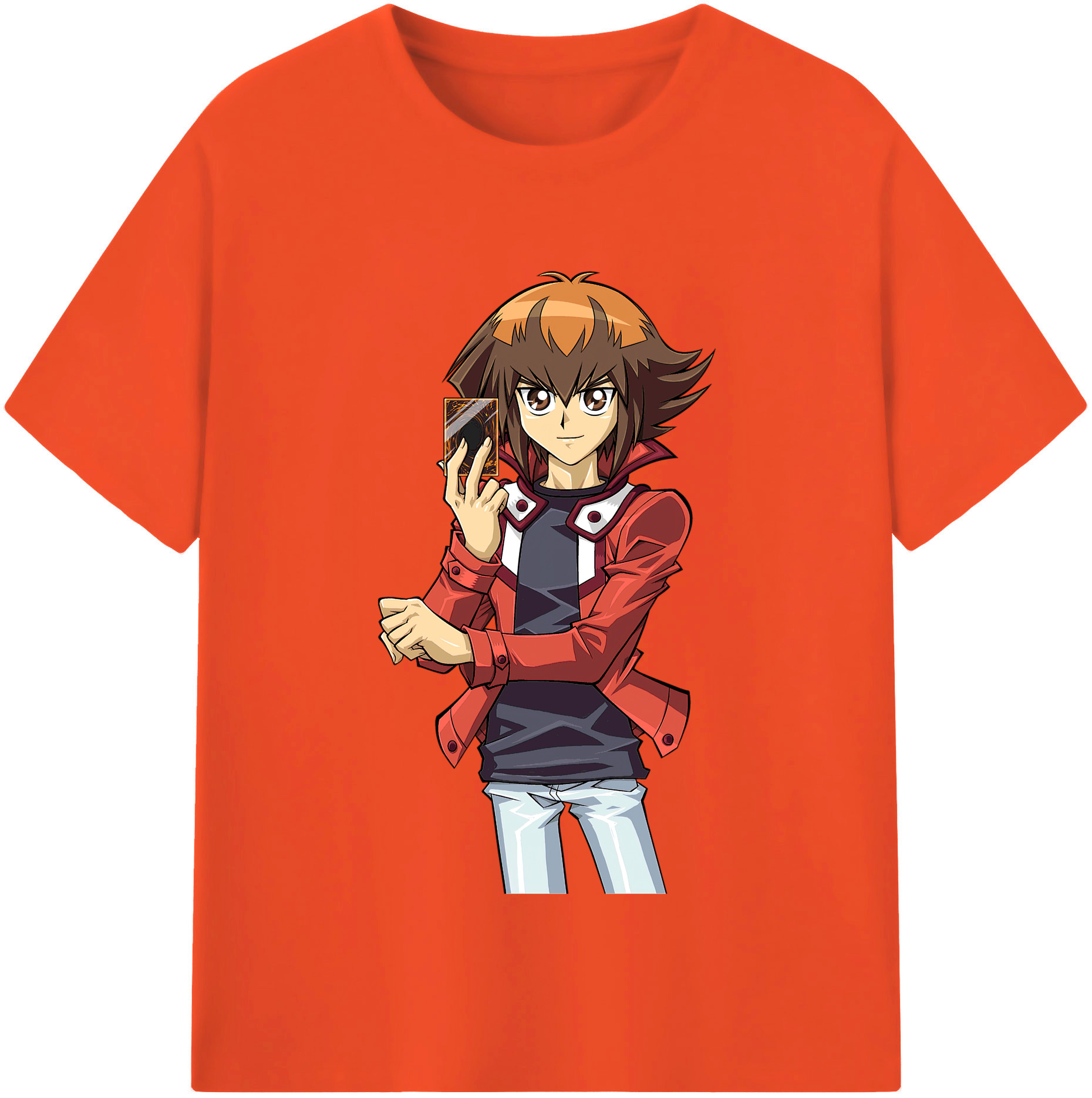 （画像用） 遊☆戯☆王 Yu-Gi-Oh! 綿100％半袖Tシャツ（フロントプリント）