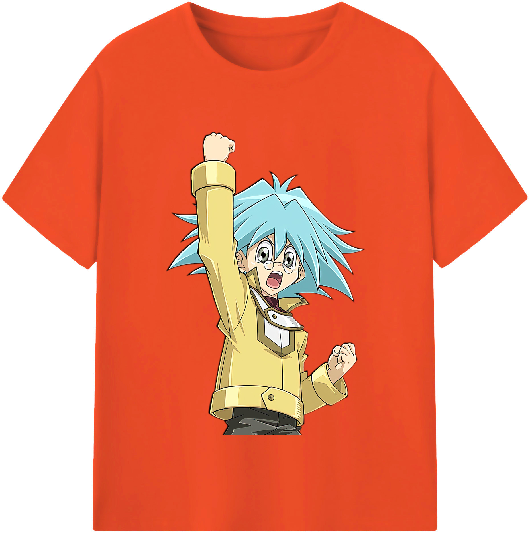 （画像用） 遊☆戯☆王 Yu-Gi-Oh! 綿100％半袖Tシャツ（フロントプリント）