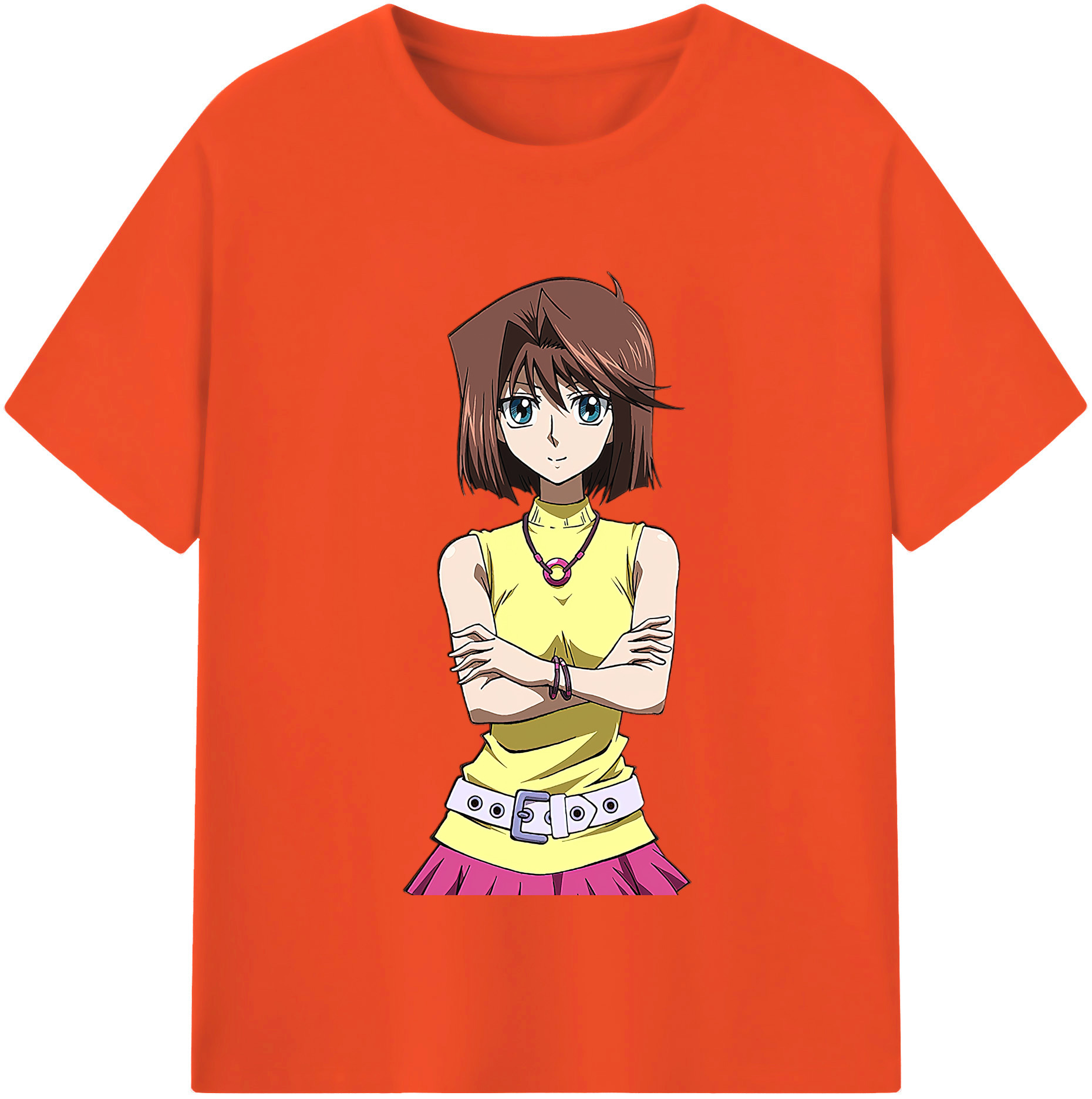 （画像用） 遊☆戯☆王 Yu-Gi-Oh! 綿100％半袖Tシャツ（フロントプリント）