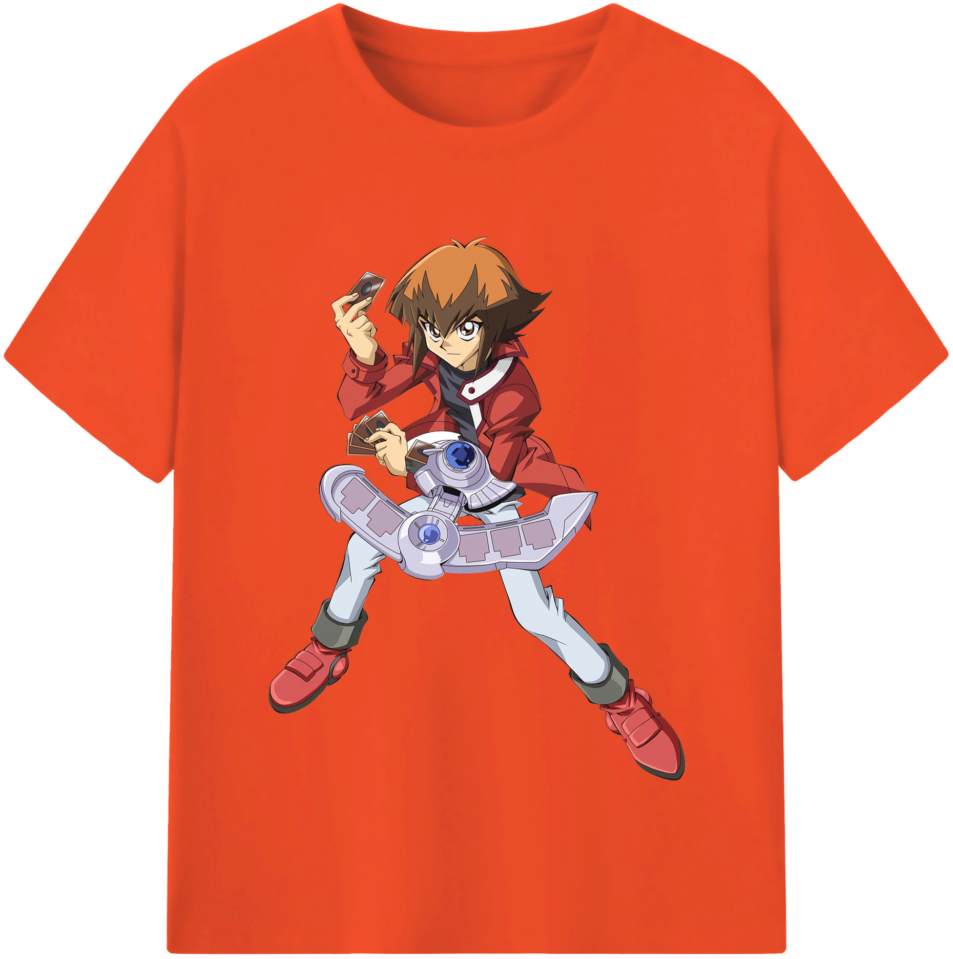（画像用） 遊☆戯☆王 Yu-Gi-Oh! 綿100％半袖Tシャツ（フロントプリント）
