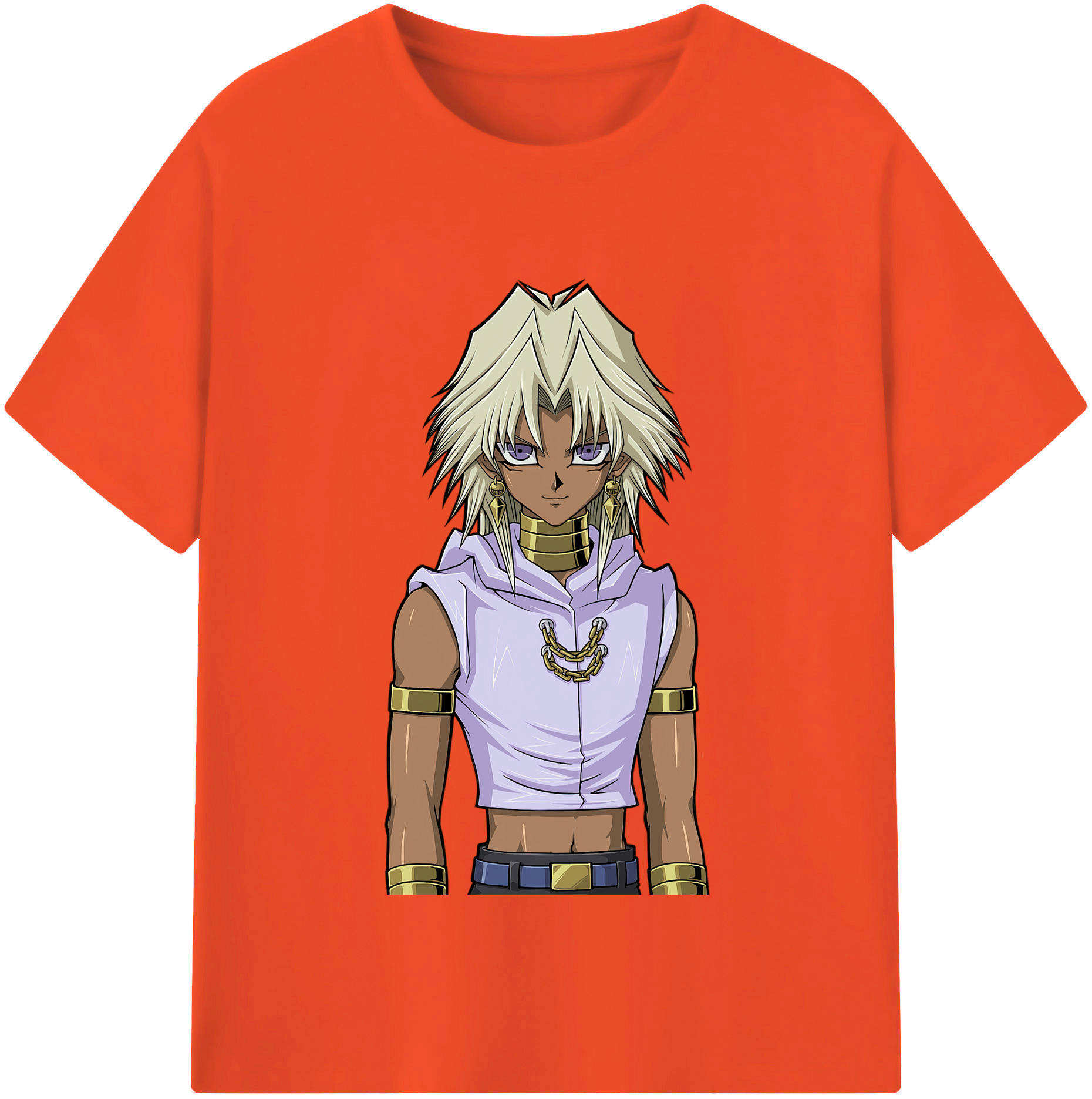 （画像用） 遊☆戯☆王 Yu-Gi-Oh! 綿100％半袖Tシャツ（フロントプリント）