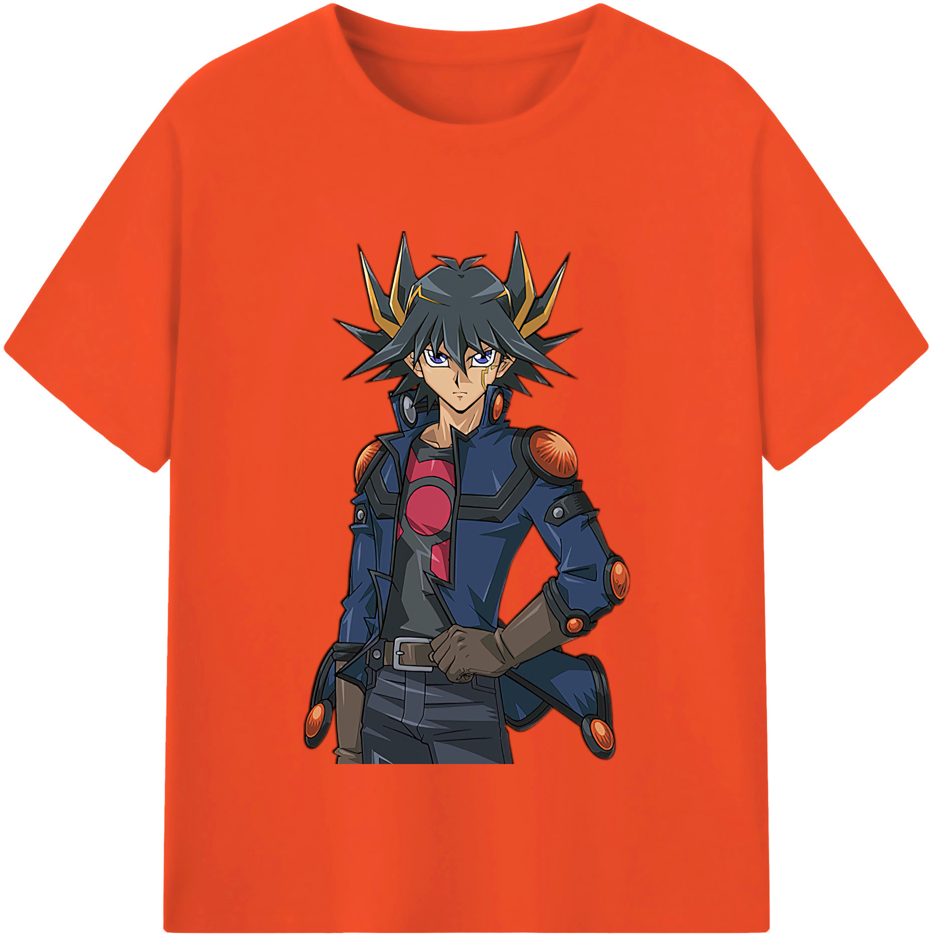 （画像用） 遊☆戯☆王 Yu-Gi-Oh! 綿100％半袖Tシャツ（フロントプリント）