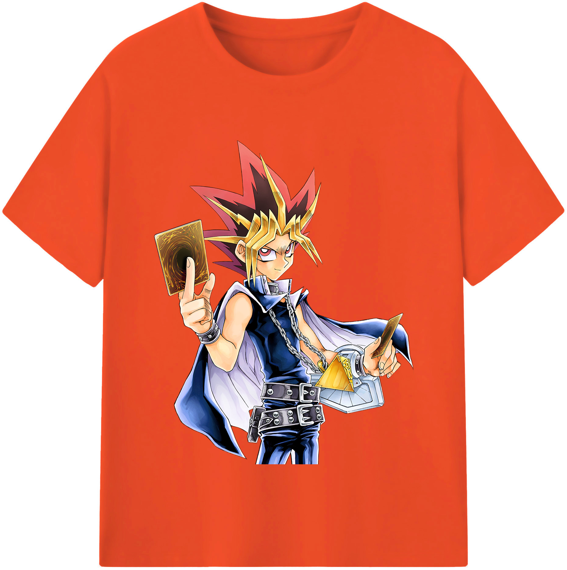 （画像用） 遊☆戯☆王 Yu-Gi-Oh! 綿100％半袖Tシャツ（フロントプリント）