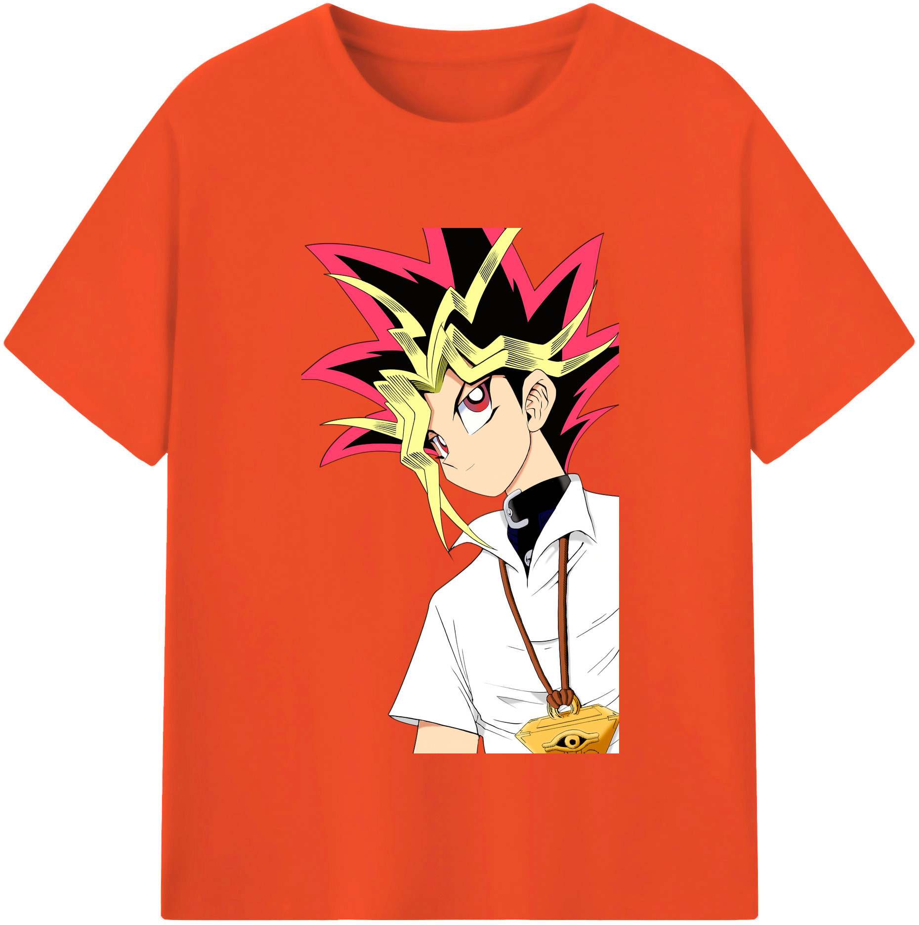 （画像用） 遊☆戯☆王 Yu-Gi-Oh! 綿100％半袖Tシャツ（フロントプリント）