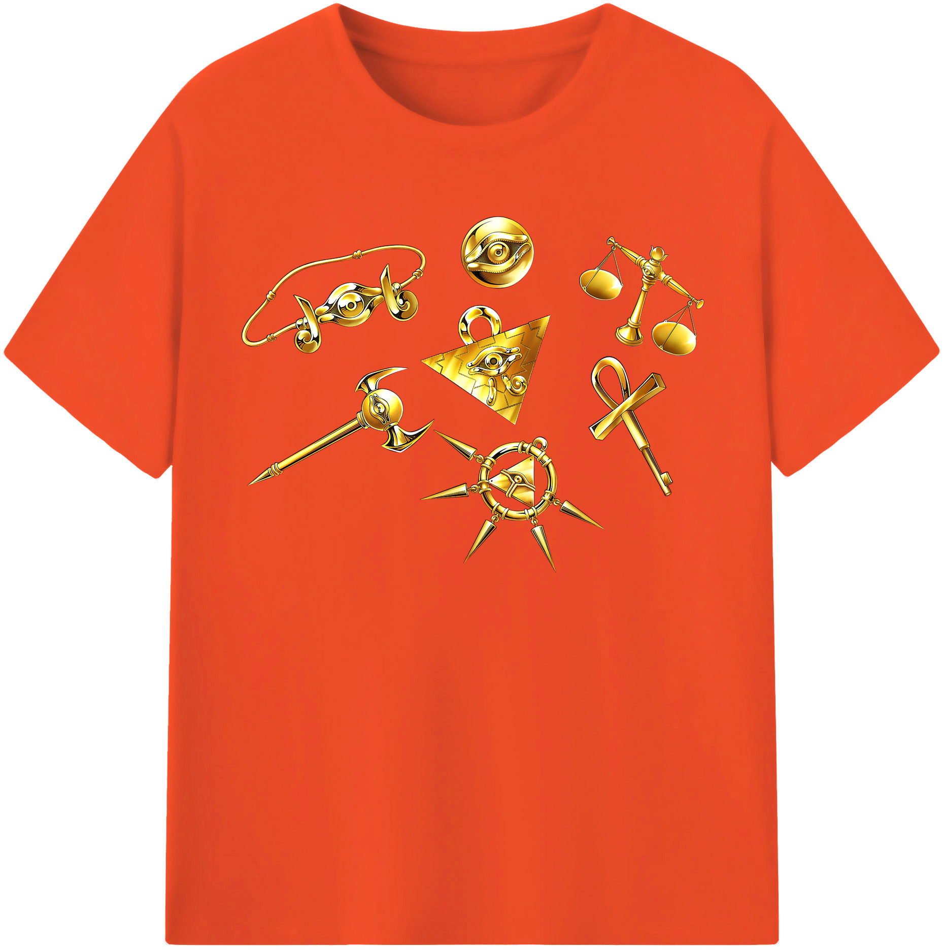 （画像用） 遊☆戯☆王 Yu-Gi-Oh! 綿100％半袖Tシャツ（フロントプリント）