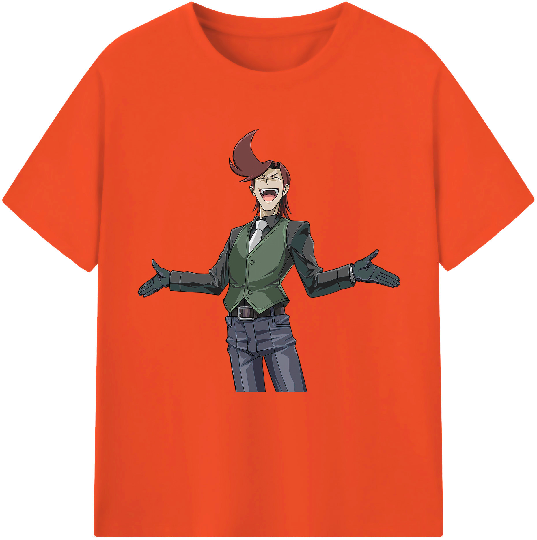 （画像用） 遊☆戯☆王 Yu-Gi-Oh! 綿100％半袖Tシャツ（フロントプリント）