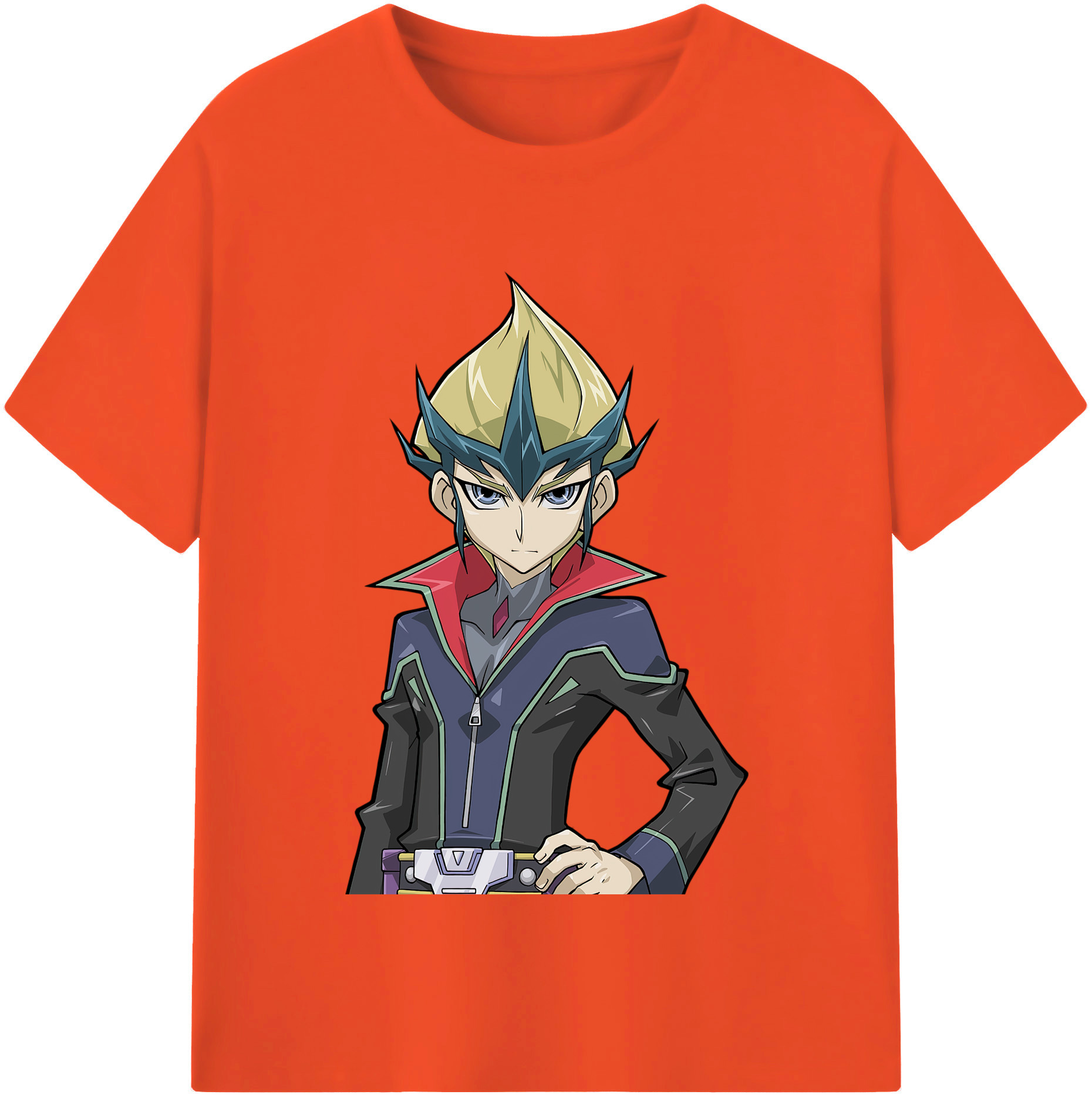 （画像用） 遊☆戯☆王 Yu-Gi-Oh! 綿100％半袖Tシャツ（フロントプリント）