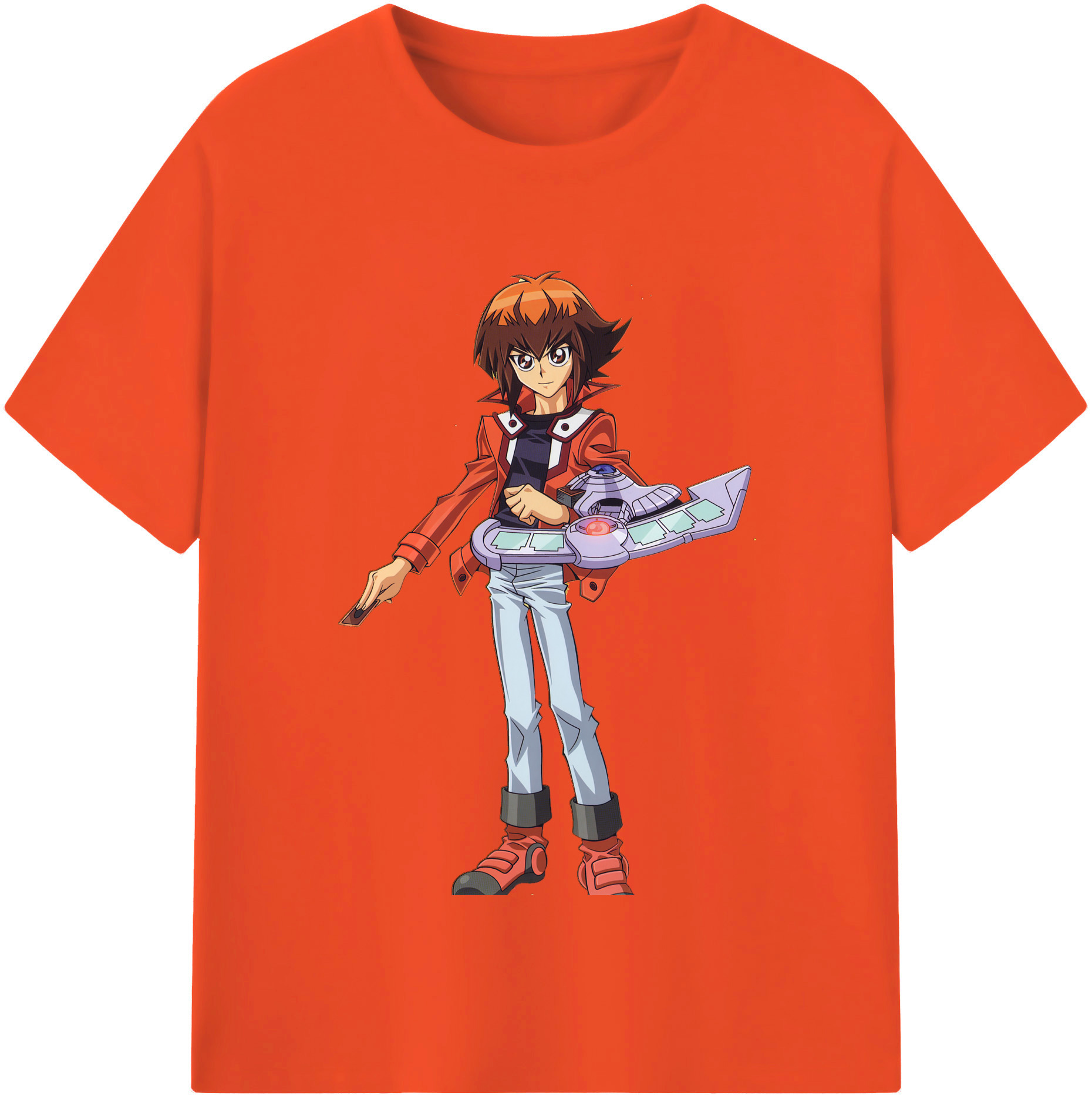 （画像用） 遊☆戯☆王 Yu-Gi-Oh! 綿100％半袖Tシャツ（フロントプリント）