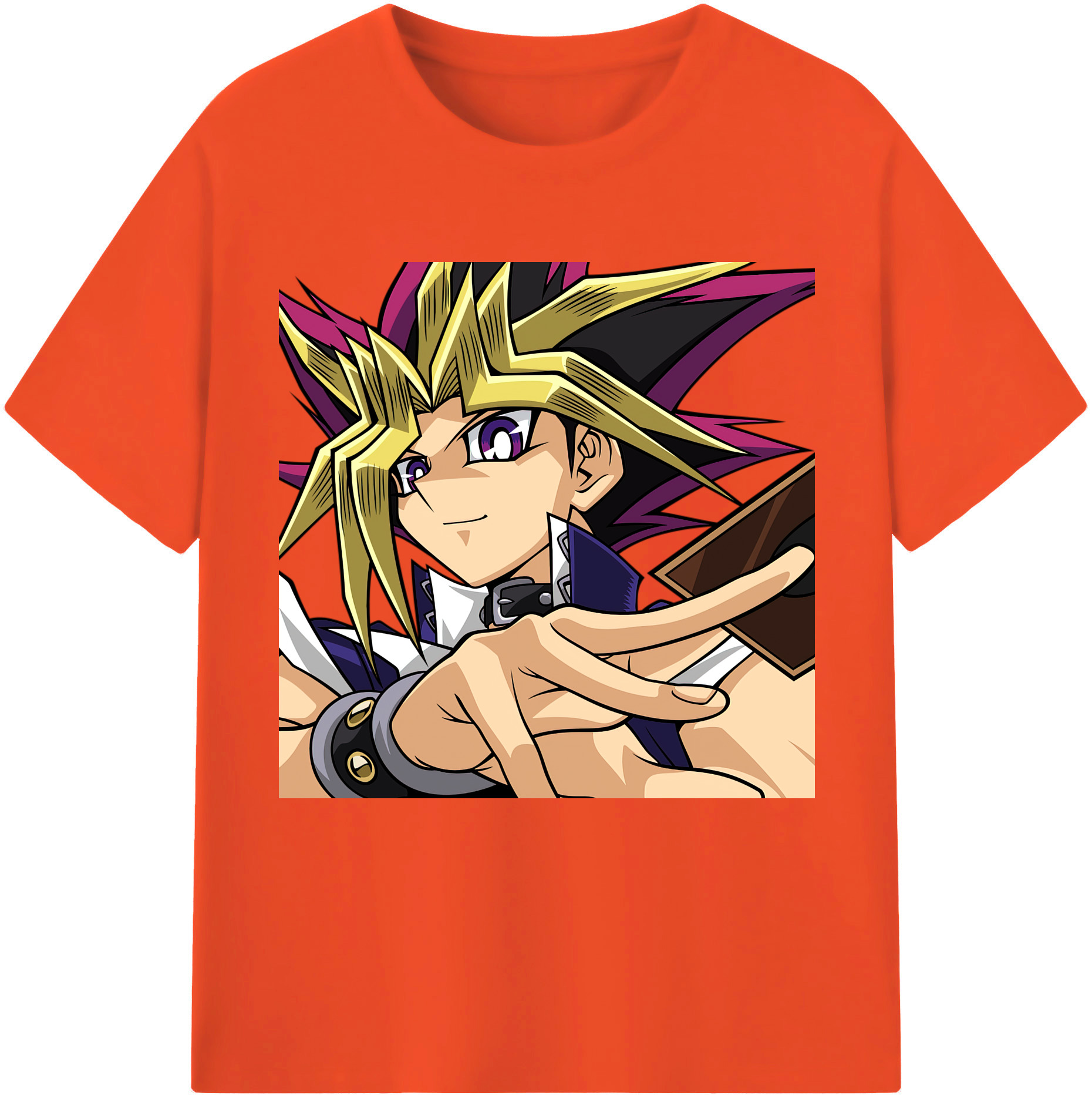 （画像用） 遊☆戯☆王 Yu-Gi-Oh! 綿100％半袖Tシャツ（フロントプリント）