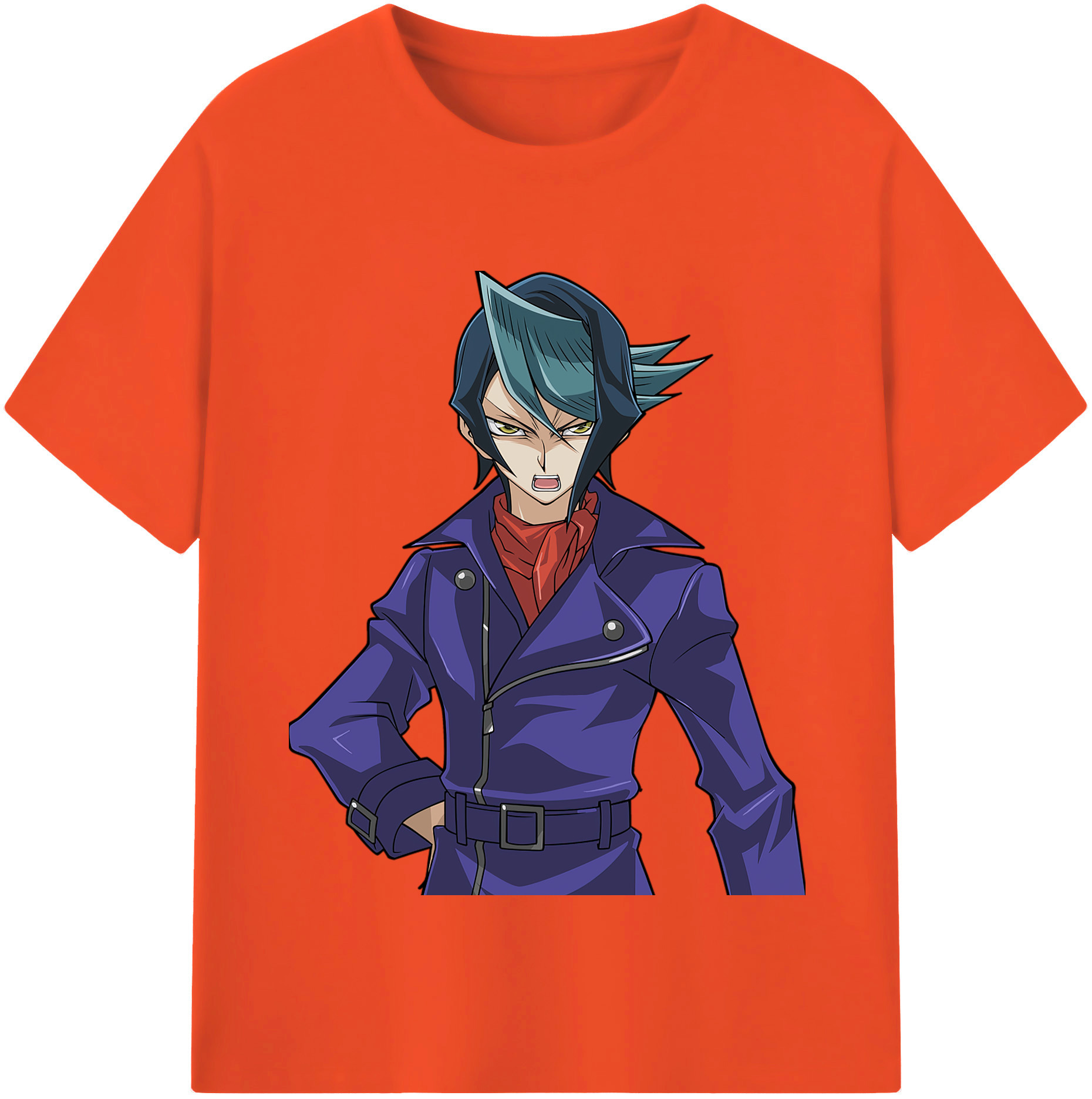 （画像用） 遊☆戯☆王 Yu-Gi-Oh! 綿100％半袖Tシャツ（フロントプリント）