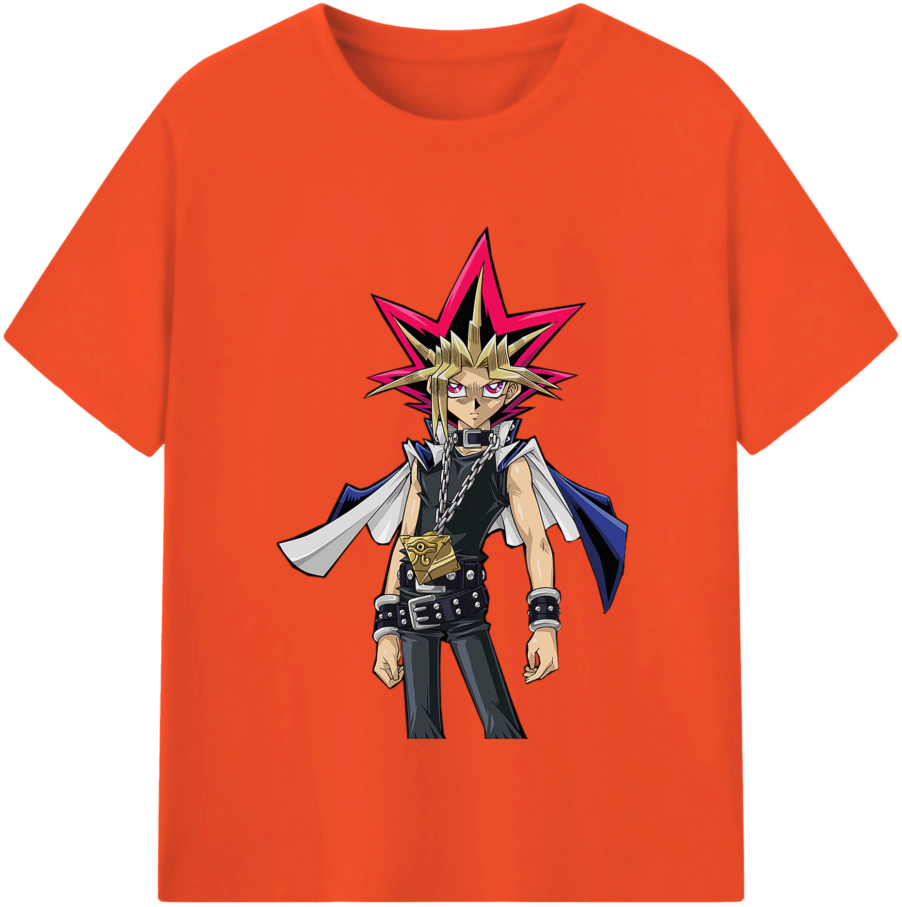 （画像用） 遊☆戯☆王 Yu-Gi-Oh! 綿100％半袖Tシャツ（フロントプリント）