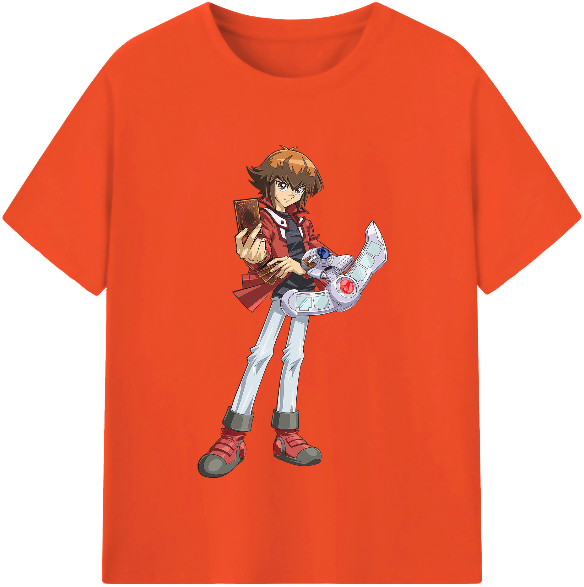 （画像用） 遊☆戯☆王 Yu-Gi-Oh! 綿100％半袖Tシャツ（フロントプリント）