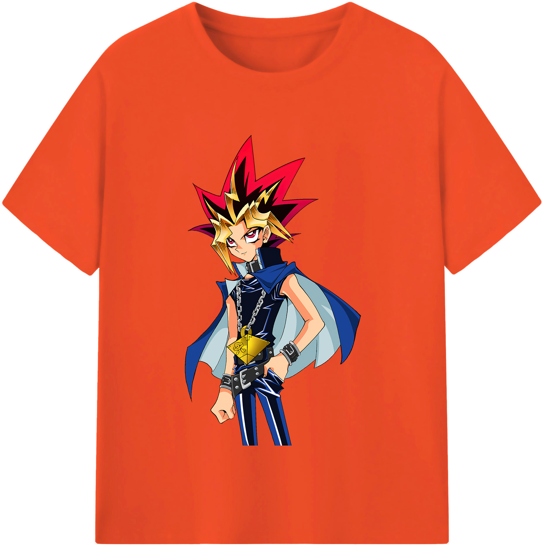 （画像用） 遊☆戯☆王 Yu-Gi-Oh! 綿100％半袖Tシャツ（フロントプリント）
