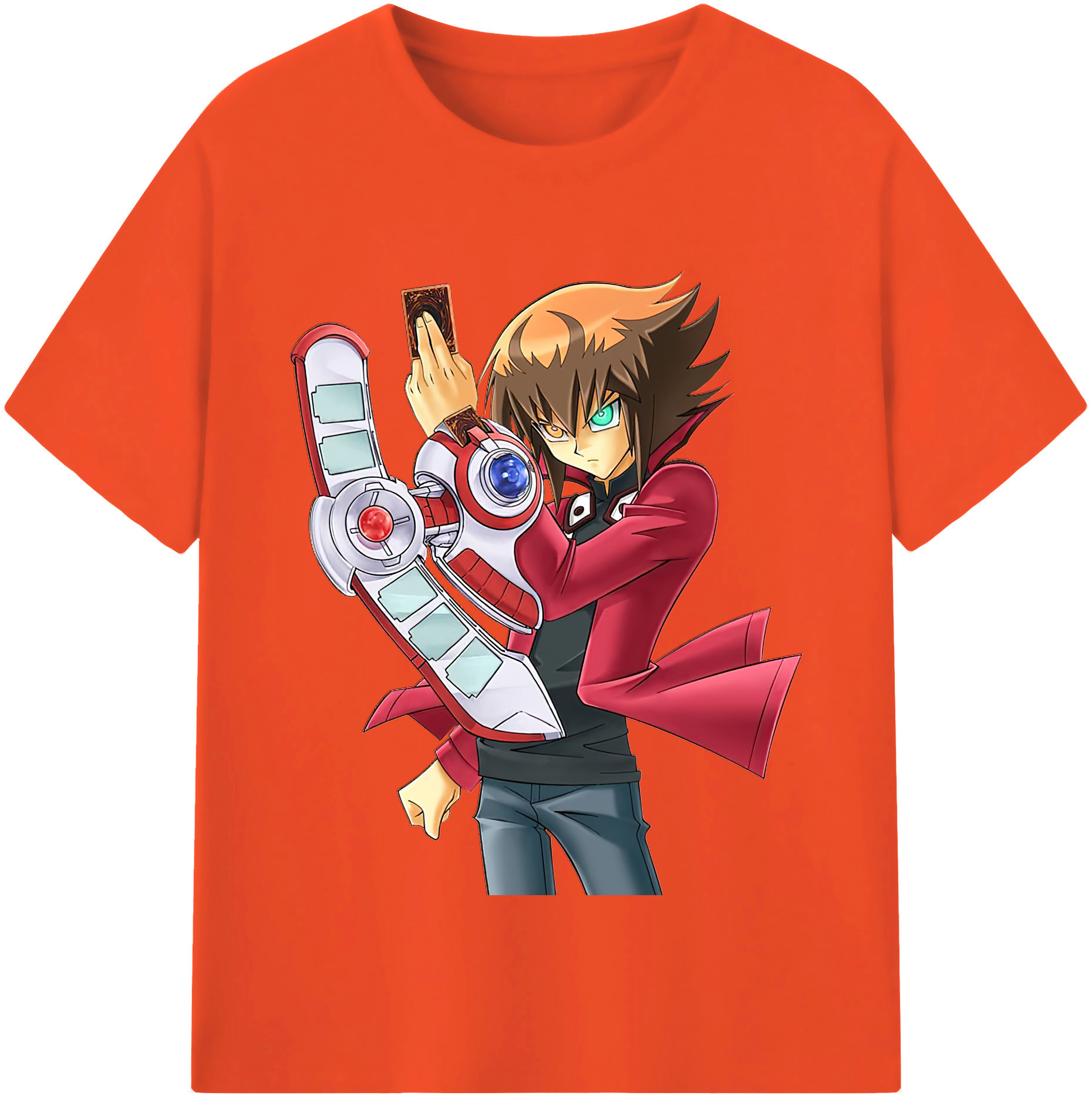 （画像用） 遊☆戯☆王 Yu-Gi-Oh! 綿100％半袖Tシャツ（フロントプリント）