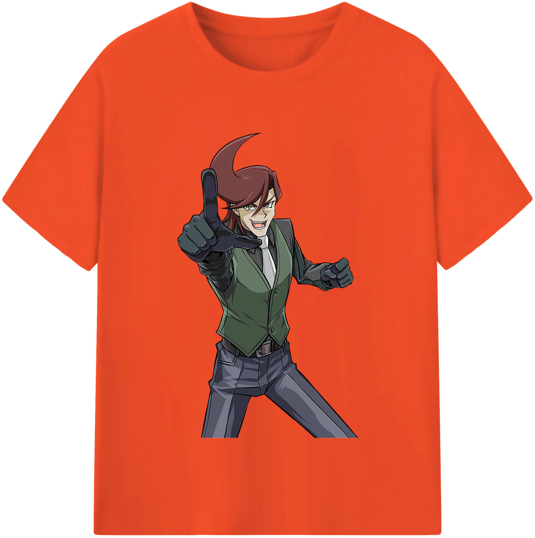 （画像用） 遊☆戯☆王 Yu-Gi-Oh! 綿100％半袖Tシャツ（フロントプリント）
