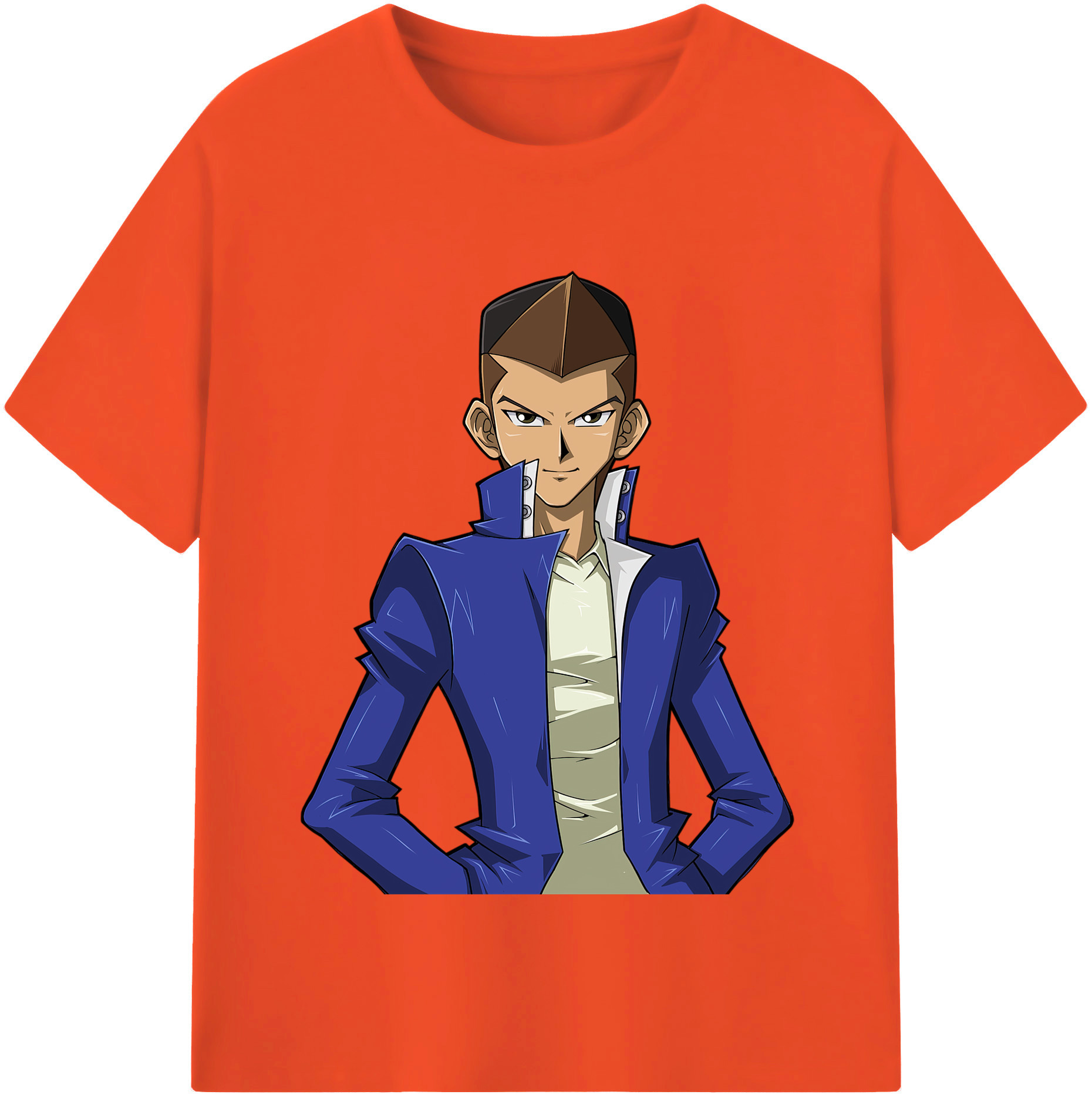 （画像用） 遊☆戯☆王 Yu-Gi-Oh! 綿100％半袖Tシャツ（フロントプリント）