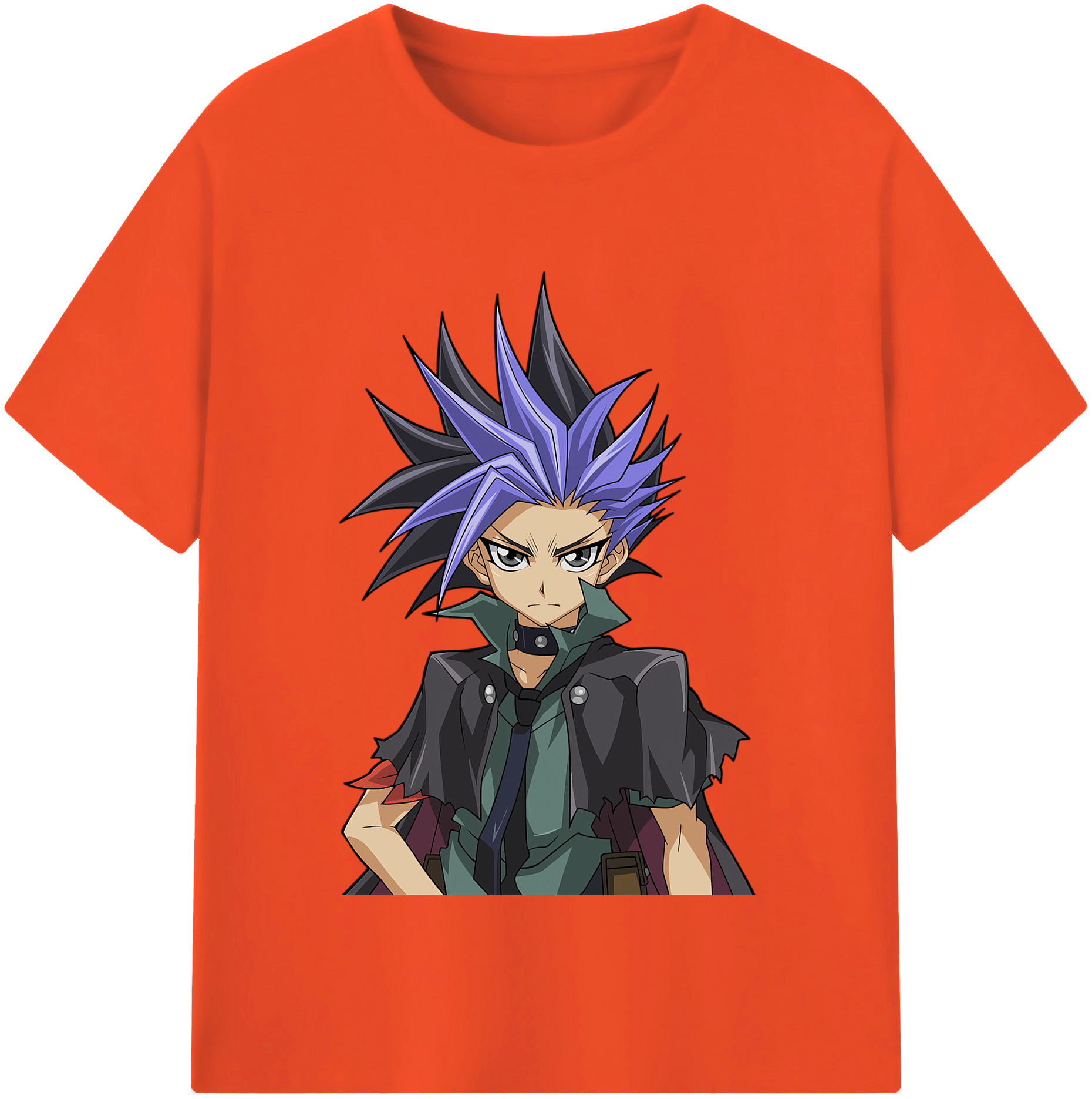 （画像用） 遊☆戯☆王 Yu-Gi-Oh! 綿100％半袖Tシャツ（フロントプリント）