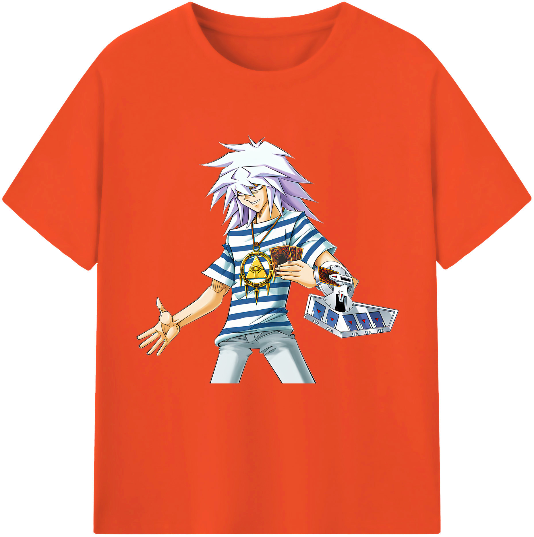 （画像用） 遊☆戯☆王 Yu-Gi-Oh! 綿100％半袖Tシャツ（フロントプリント）